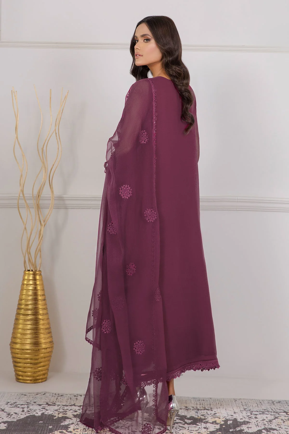 Baroque UF-337 Embroidered Formals 2025 - Image 2