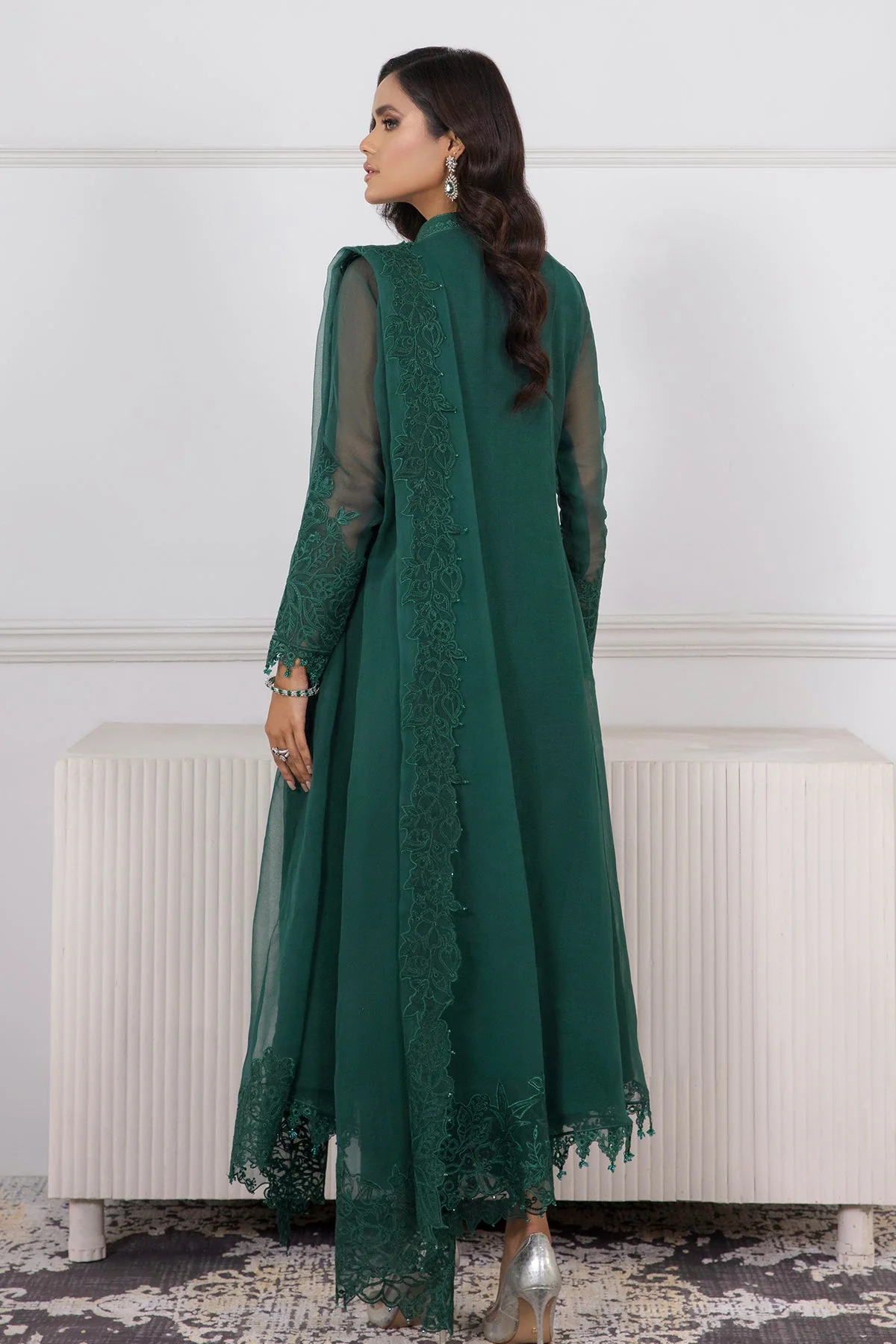 Baroque UF-339 Embroidered Formals 2025 - Image 2