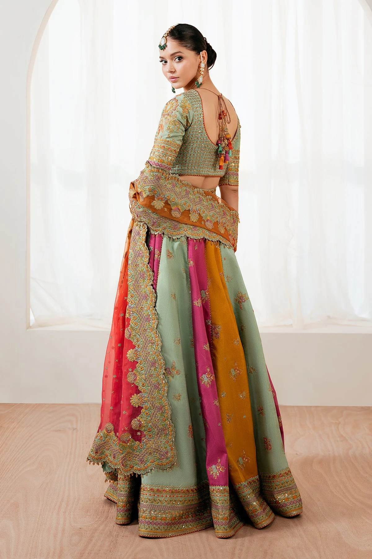 Baroque UF-4036 Embroidered Formals 2025 - Image 2