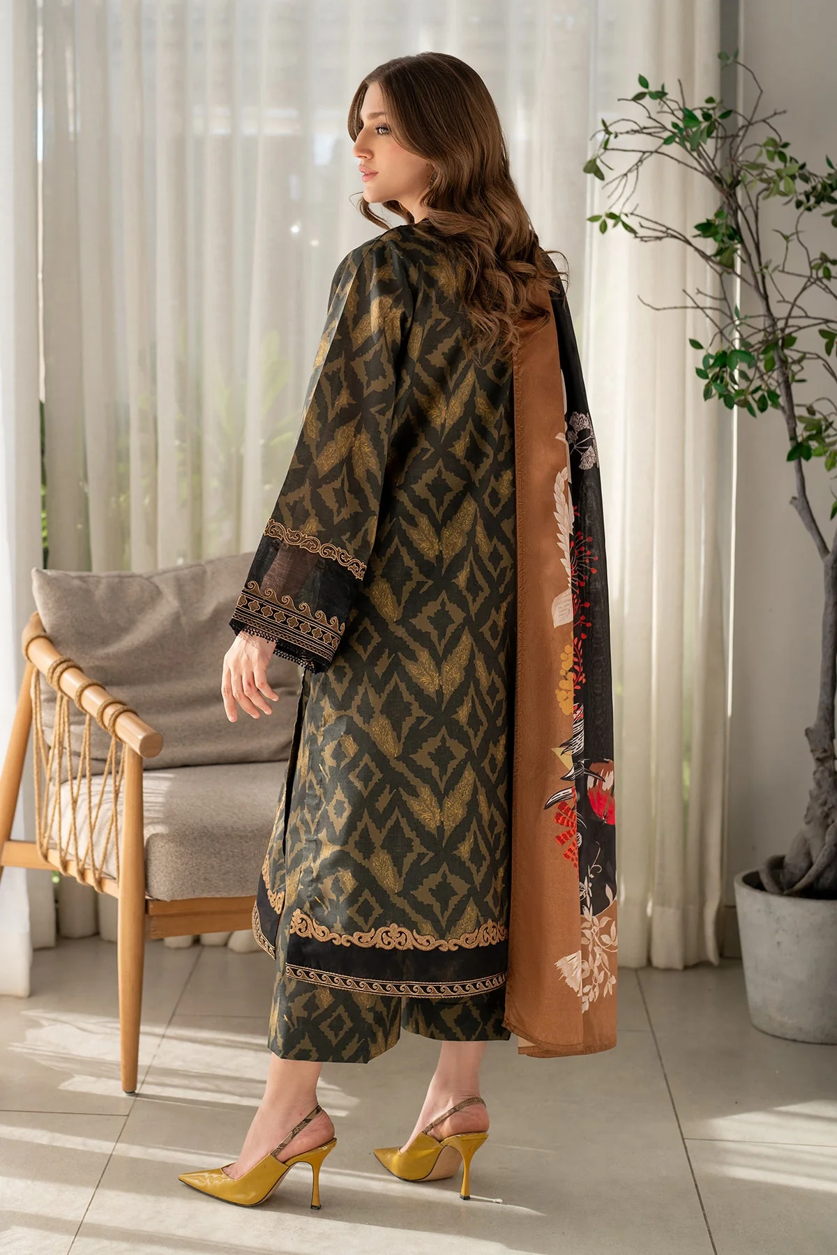 Baroque UF-4094 Summer Lawn 2025 - Image 2
