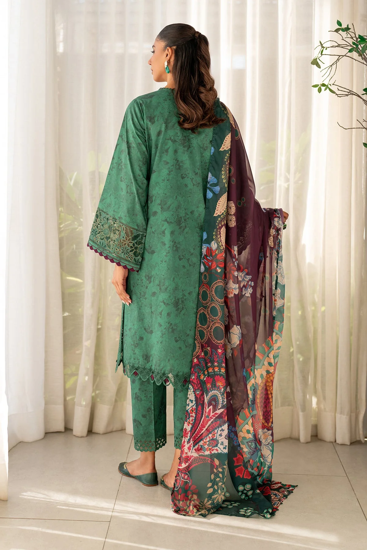 Baroque UF-4095 Summer Lawn 2025 - Image 2