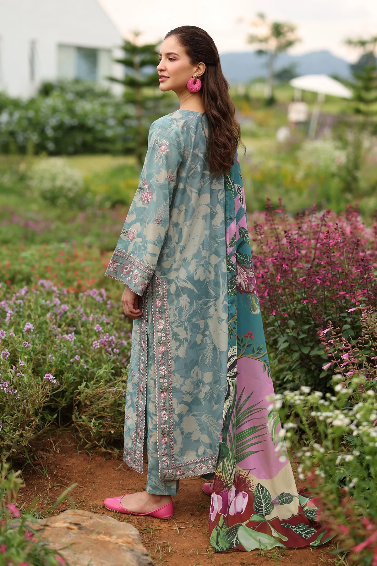 Baroque UF-4239 Summer Lawn 2025 - Image 2