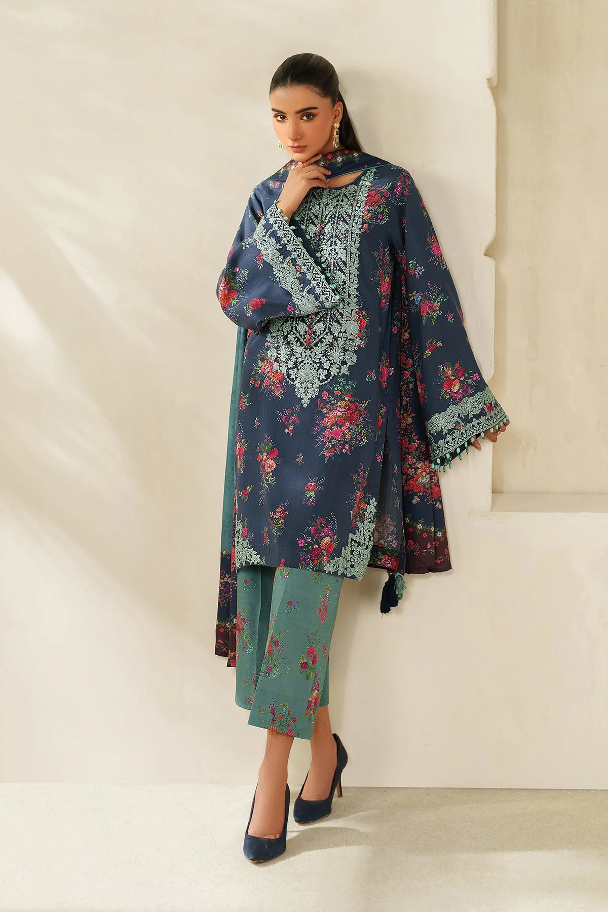 Baroque UF-4337 Khaddar Winter Collection 2025