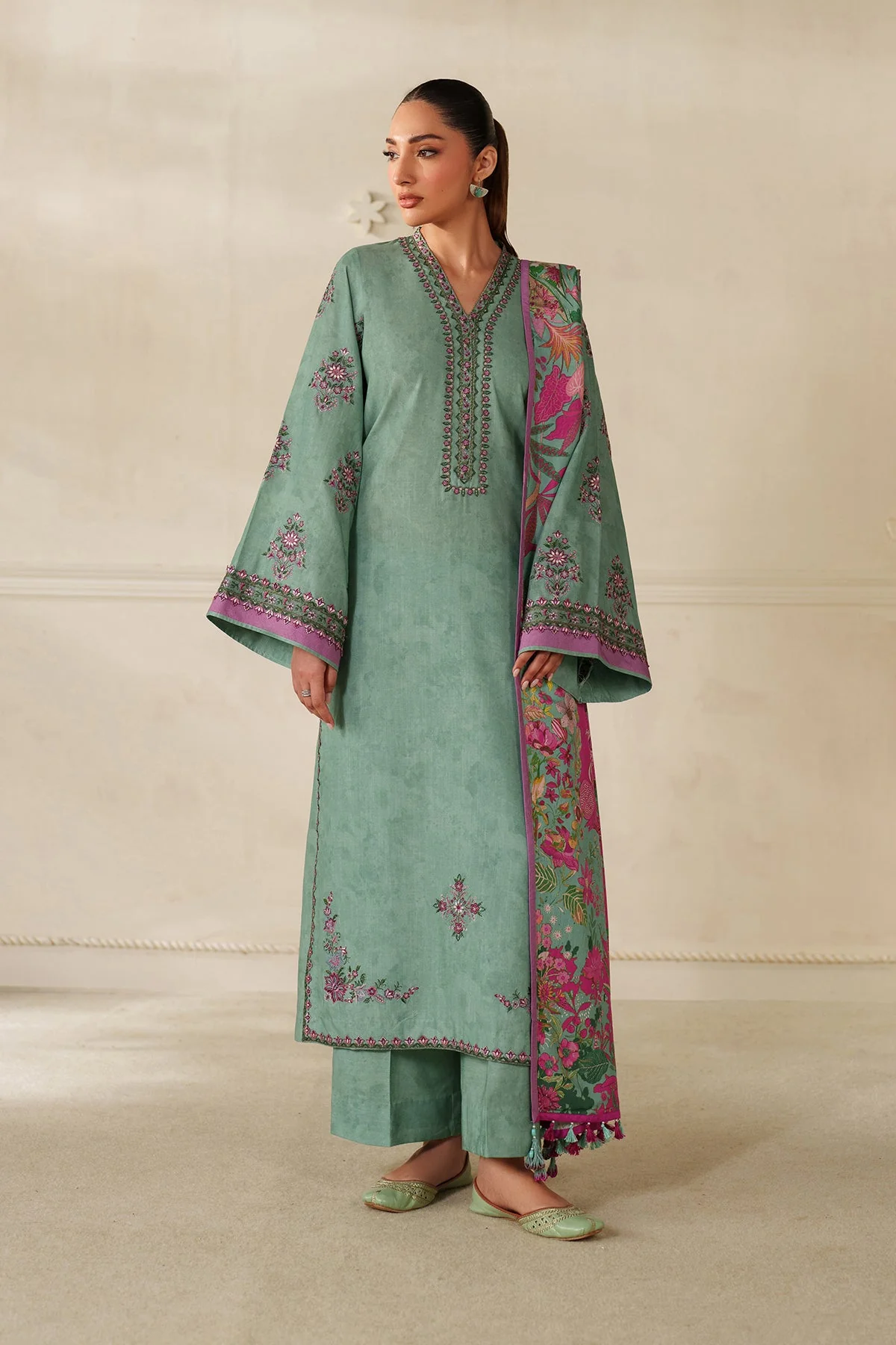 Baroque UF-4343 Khaddar Winter Collection 2025