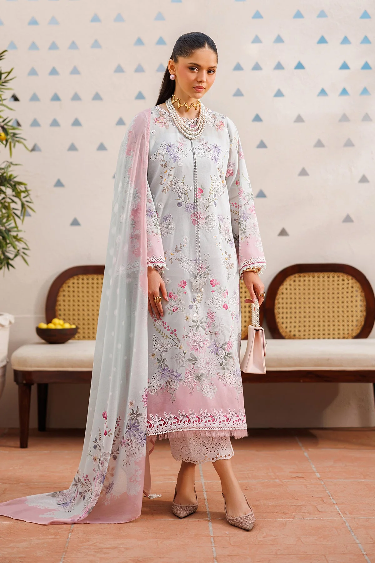 Baroque UF-4394 Summer Lawn Collection 2026