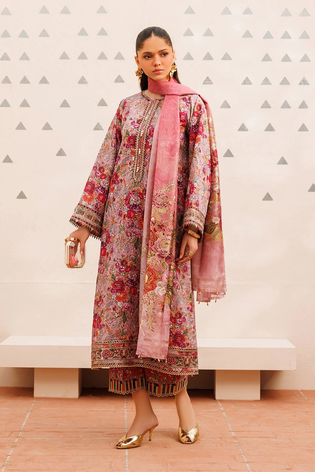 Baroque UF-4398 Summer Lawn Collection 2026
