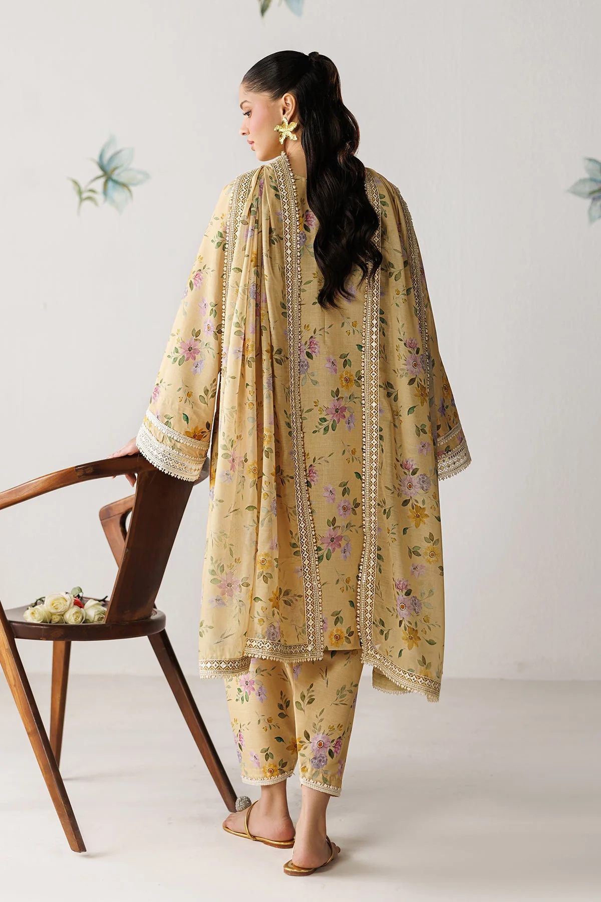 Baroque UF-4416 Summer Lawn Collection 2026 - Image 2