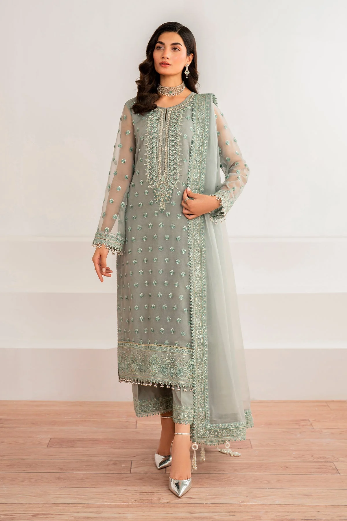 Baroque UF-692 Embroidered Formals 2025