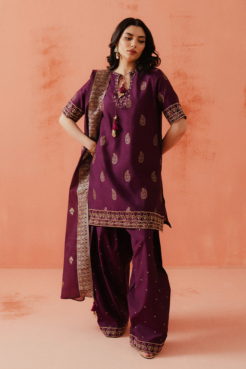 Beechtree Deep Berry Luxury Festive Collection 2025