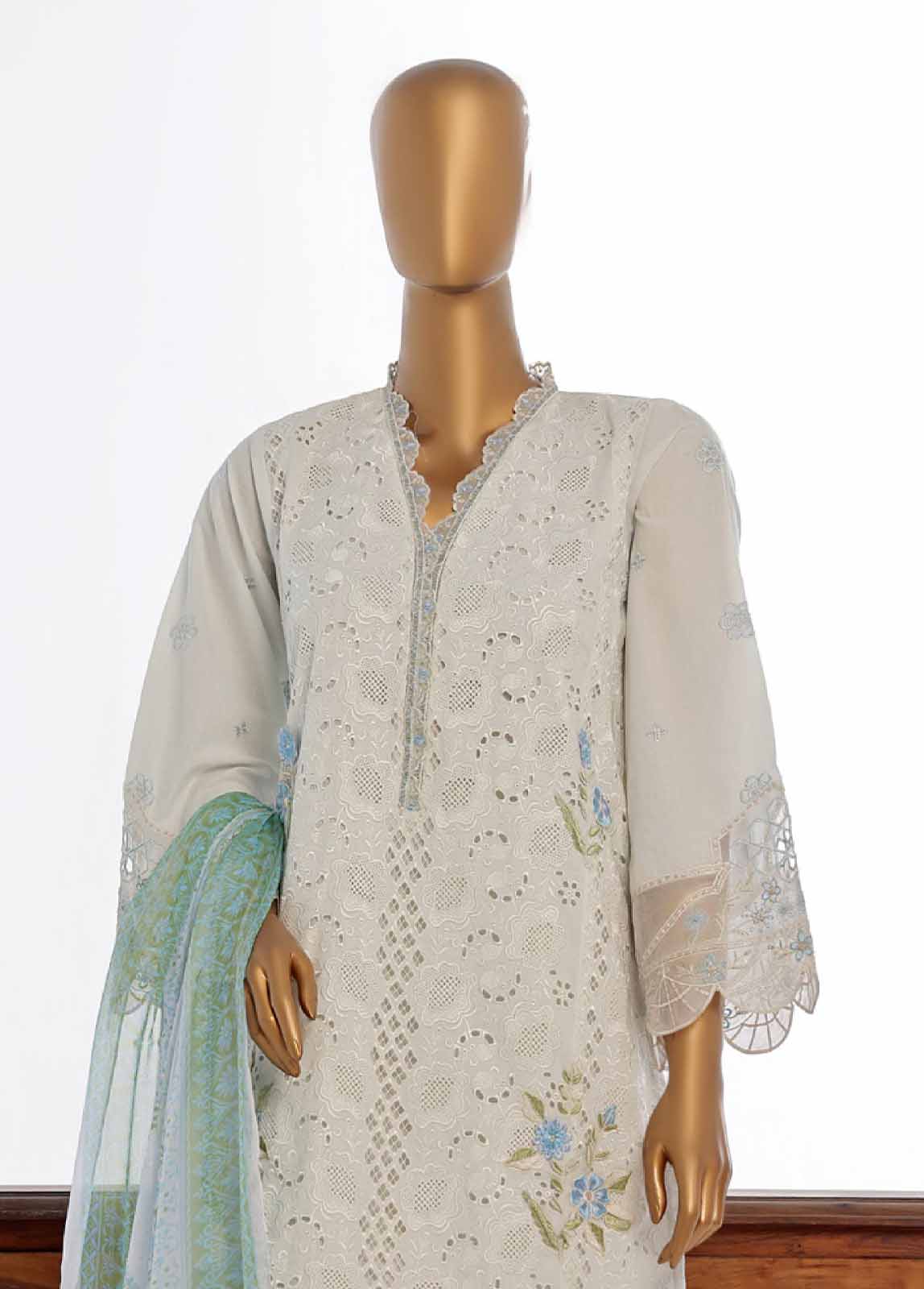 Bin Saeed LF-053B Digital Printed Embroidered Suits 2025
