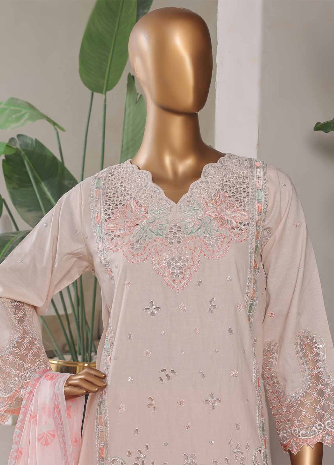 Bin Saeed LF-082-A-EMBC-R68 Digital Printed Embroidered Suits 2025