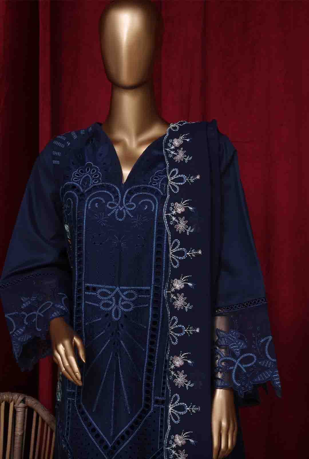 Bin Saeed LF-101-B Digital Printed Embroidered Suits 2025