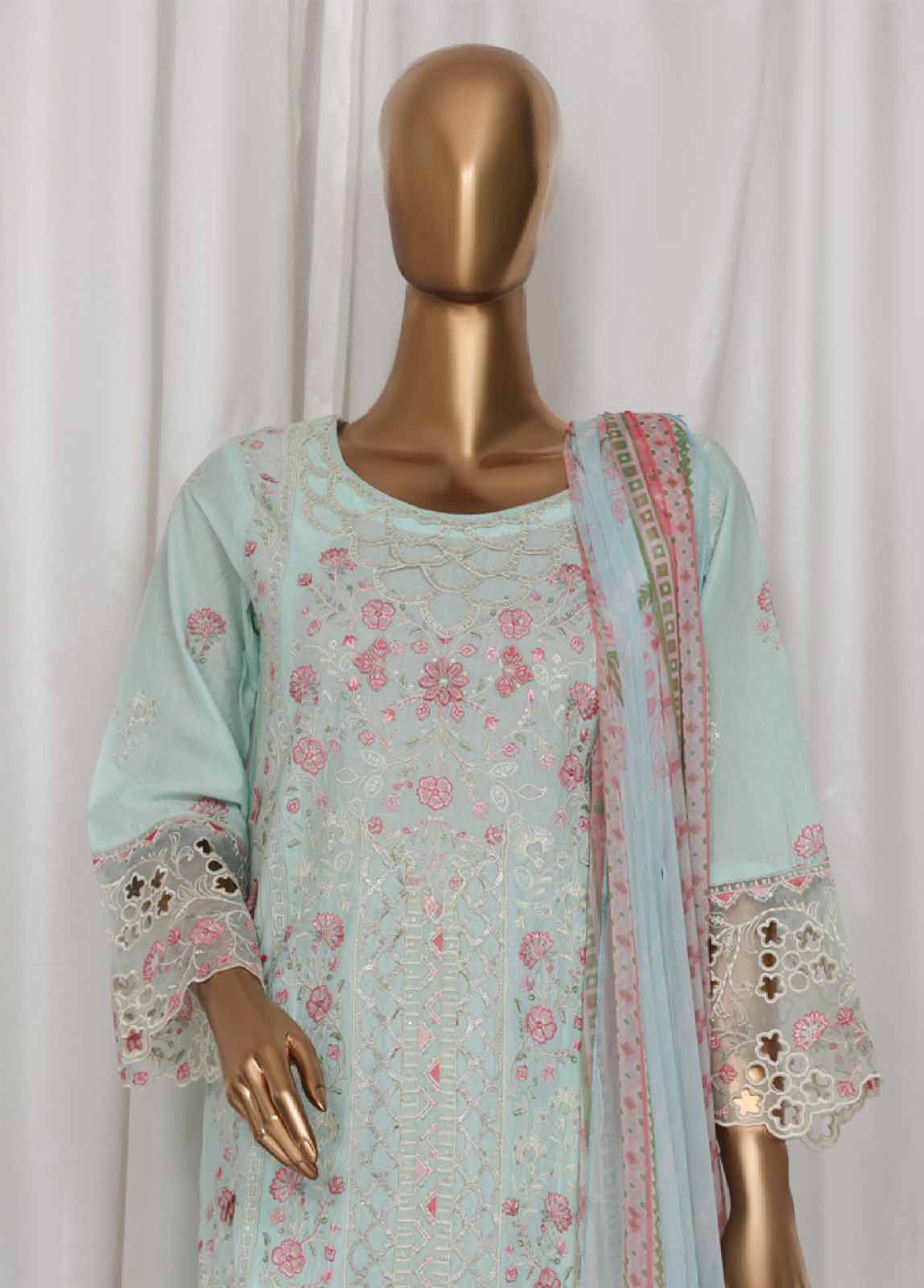 Bin Saeed LF-137E Digital Printed Embroidered Suits 2025