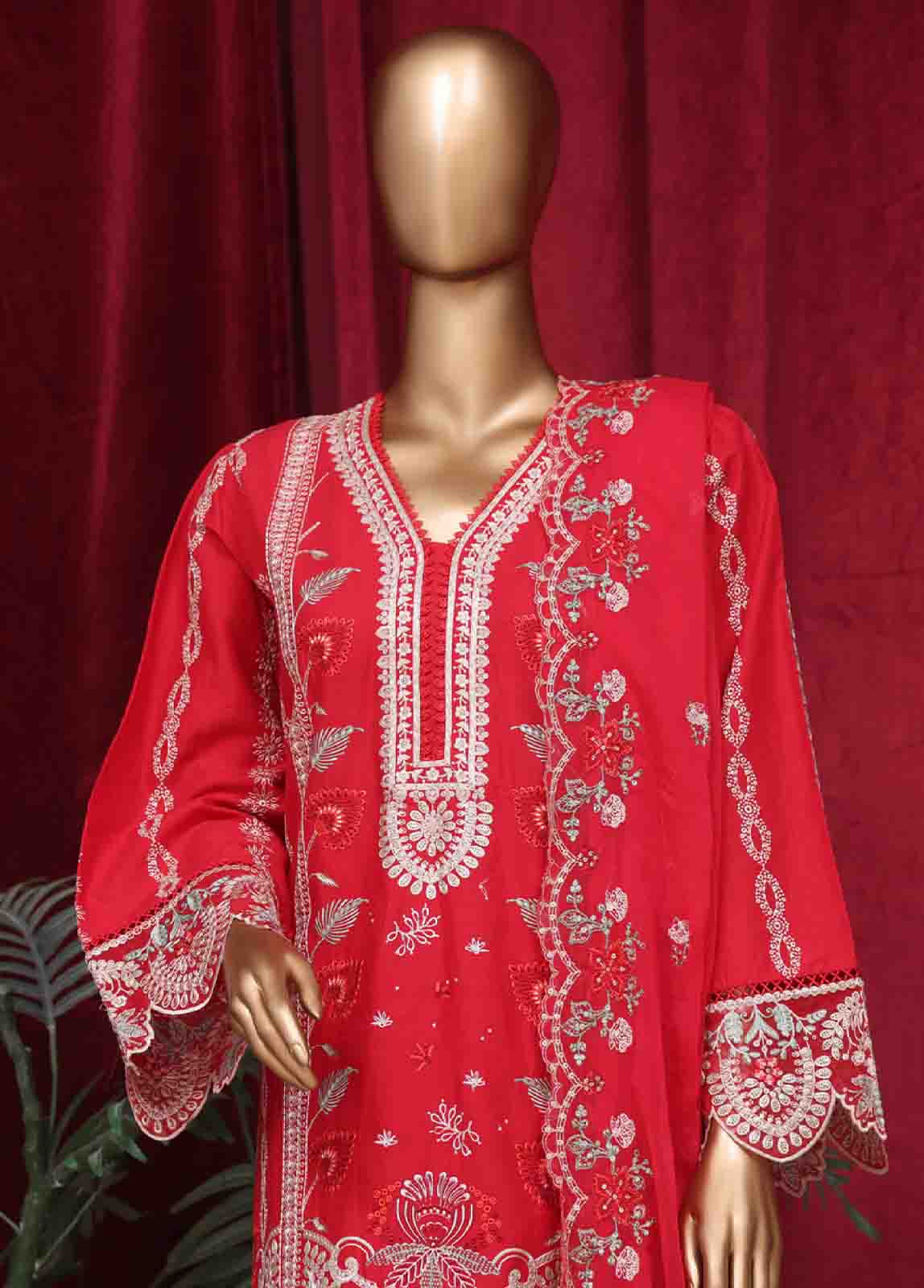 Bin Saeed LF-48-A Digital Printed Embroidered Suits 2025