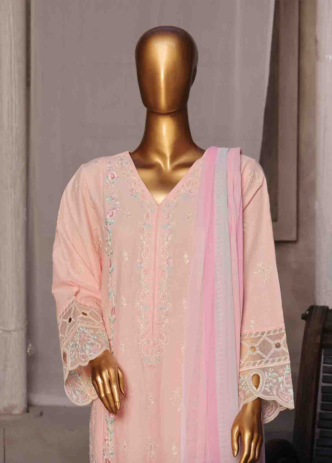 Bin Saeed LF-CE-0106 Digital Printed Embroidered Suits 2025