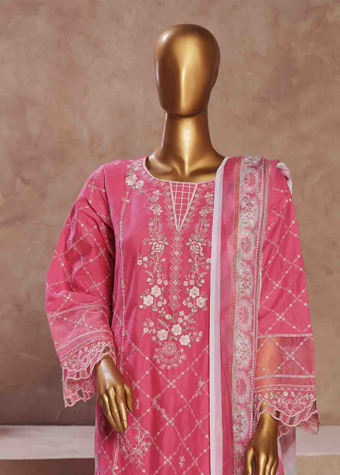 Bin Saeed LF-CE-031-A Digital Printed Embroidered Suits 2025