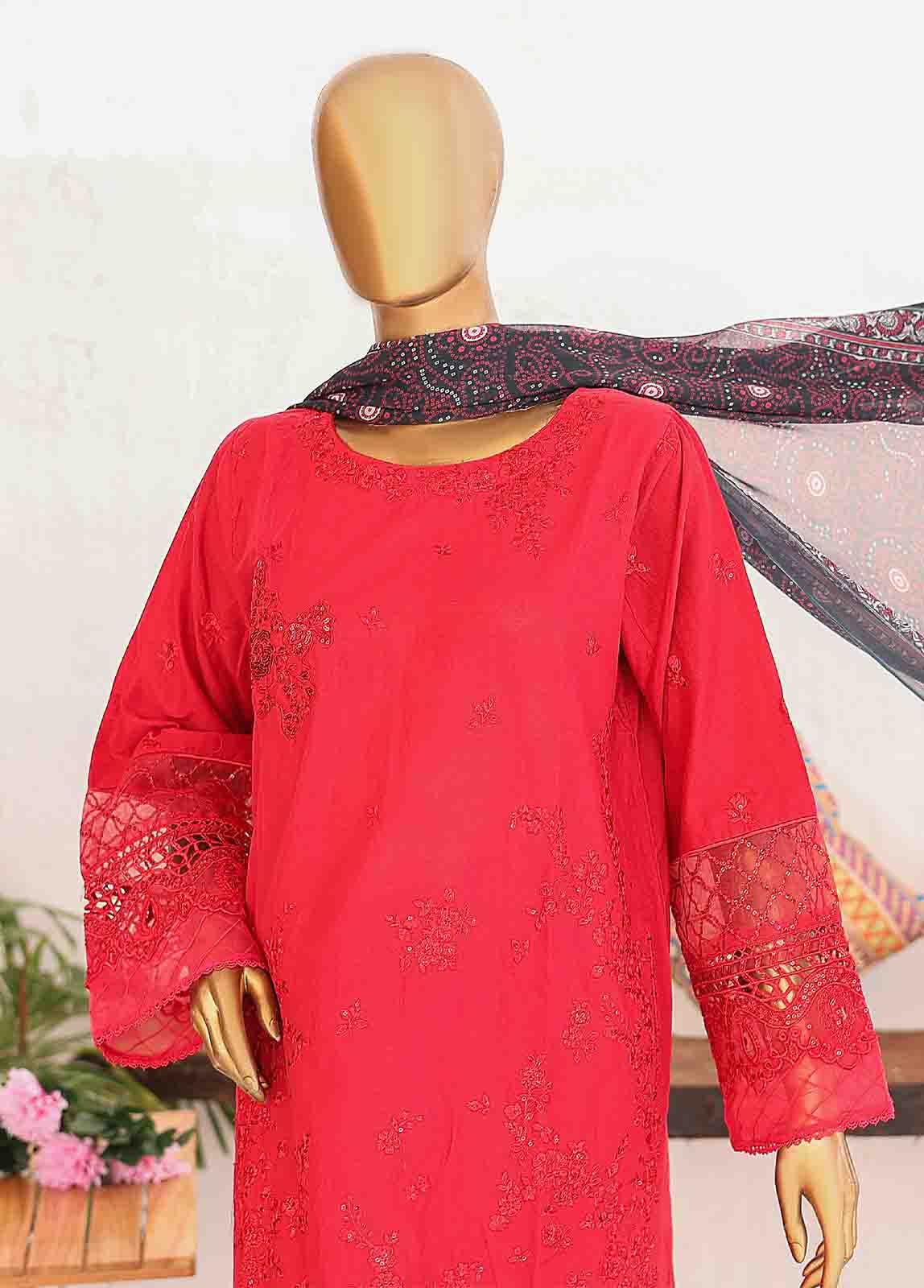 Bin Saeed LF-CE-043-B Digital Printed Embroidered Suits 2025