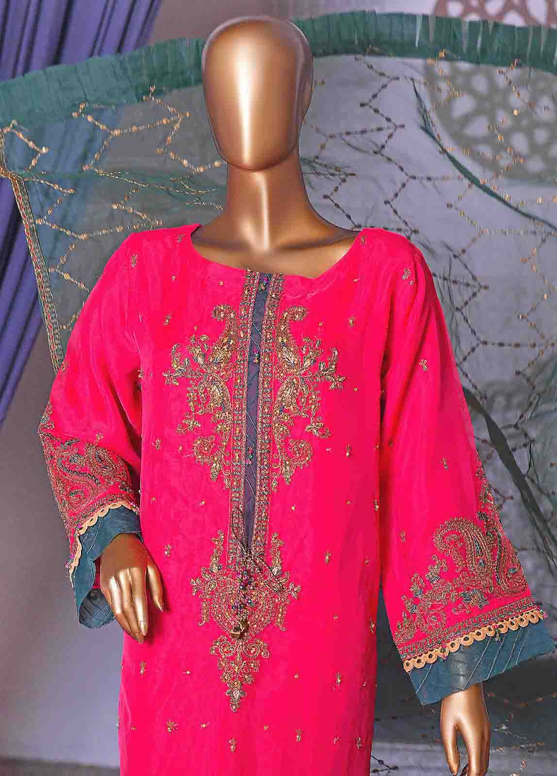 Bin Saeed MS-D19 Digital Printed Embroidered Suits 2025