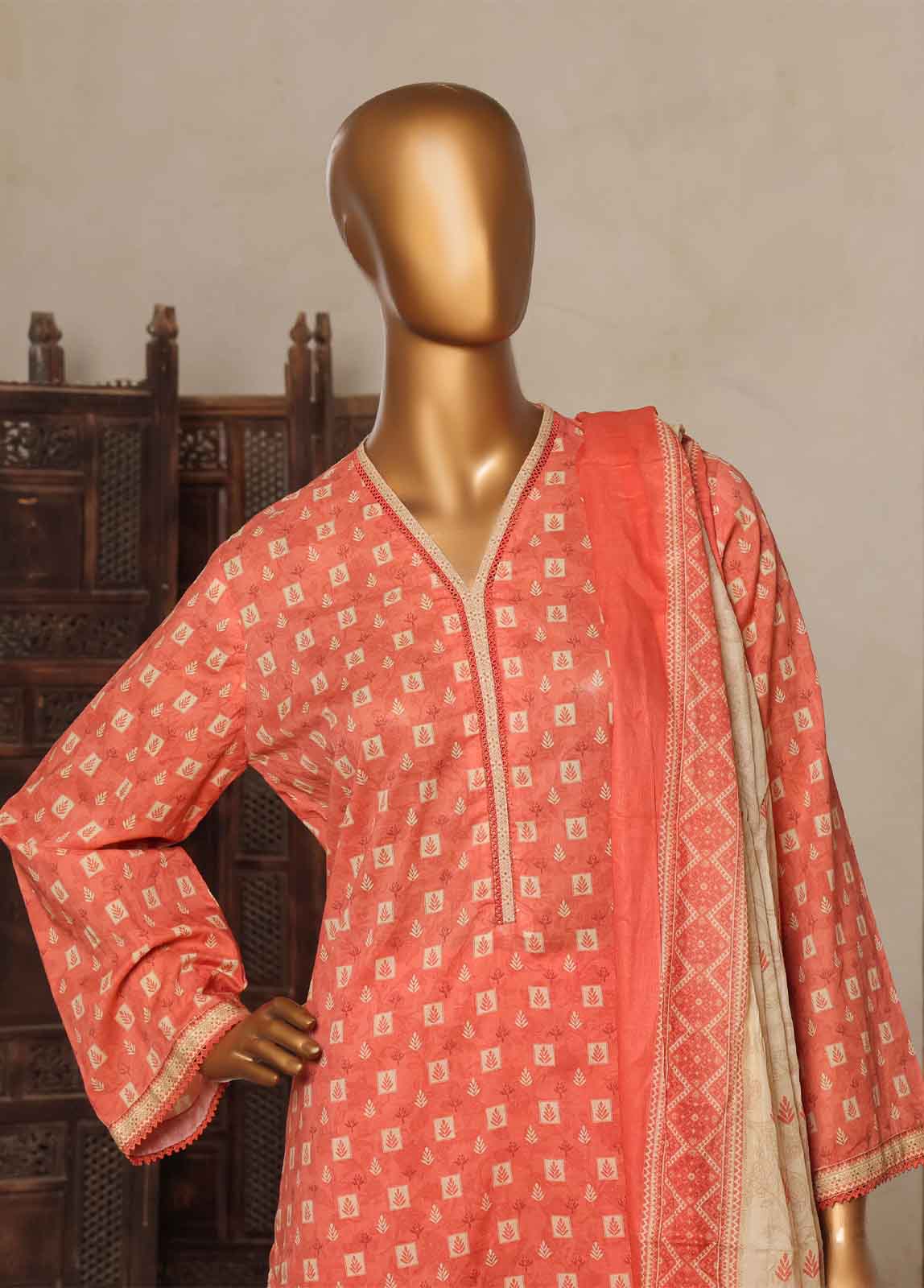 Bin Saeed NSM-0179-PR-R2-5 3 Piece Printed Suits 2025