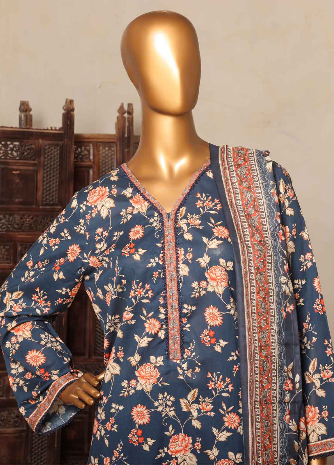 Bin Saeed NSM-0181-PR-R2-5 3 Piece Printed Suits 2025