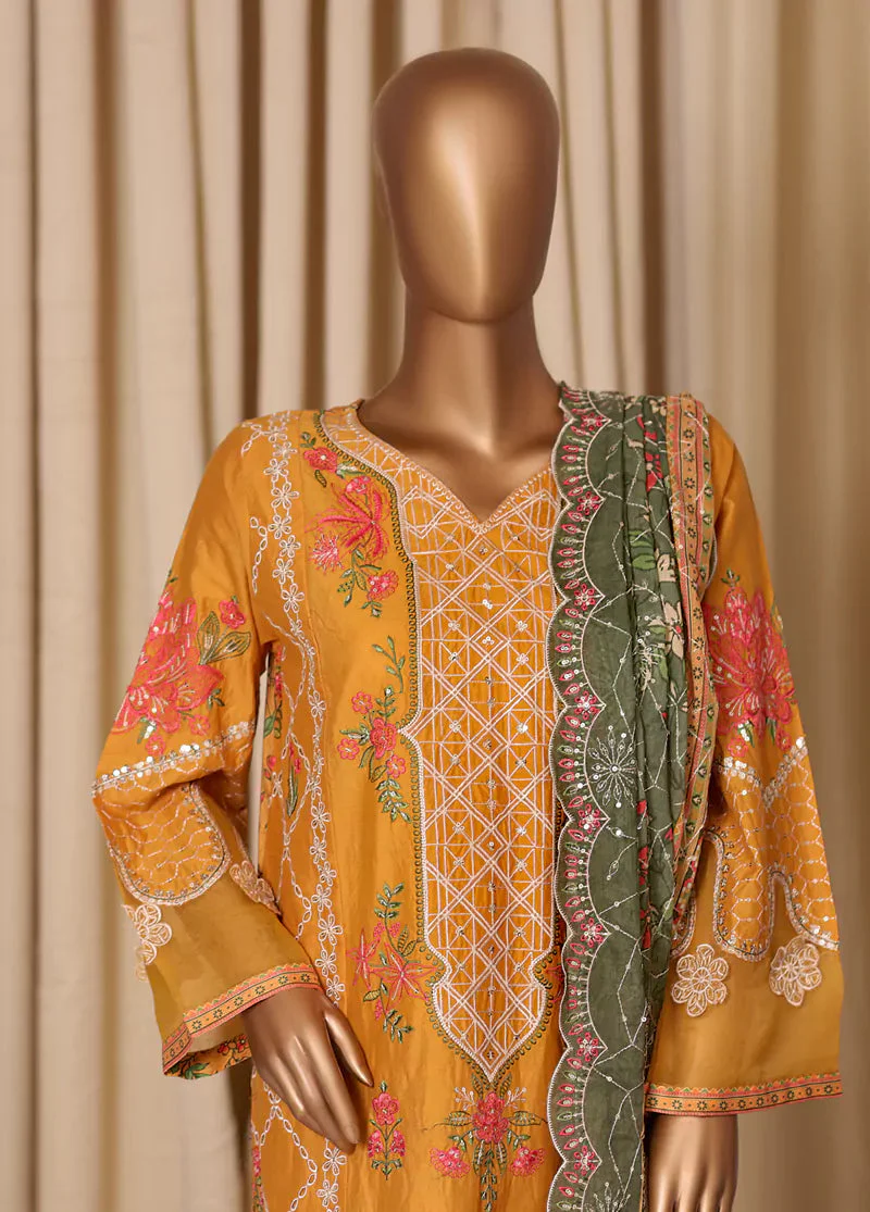 Bin Saeed NSM-25142-DEMB Digital Printed Embroidered Suits 2025