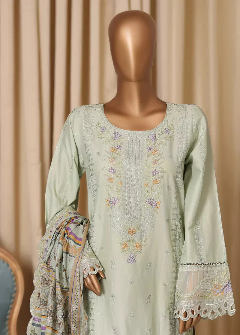 Bin Saeed NSM-25154-DEMB Digital Printed Embroidered Suits 2025