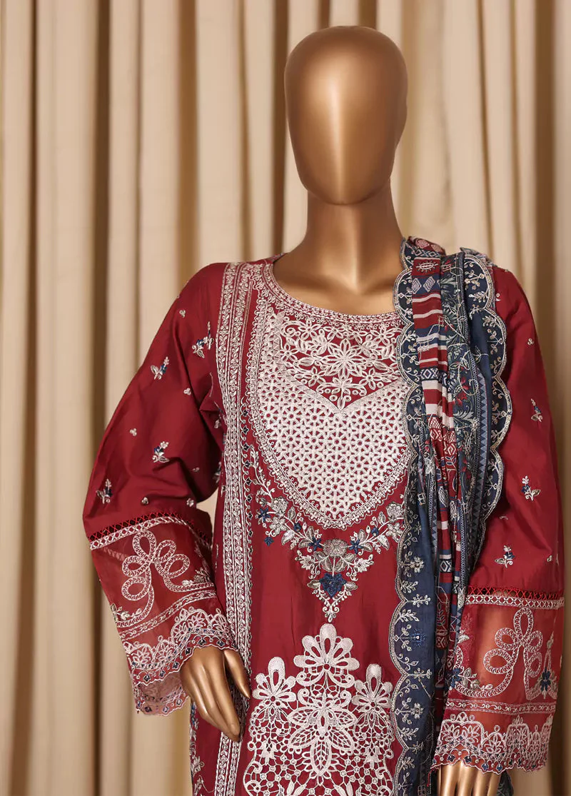 Bin Saeed NSM-25177-DEMB Digital Printed Embroidered Suits 2025