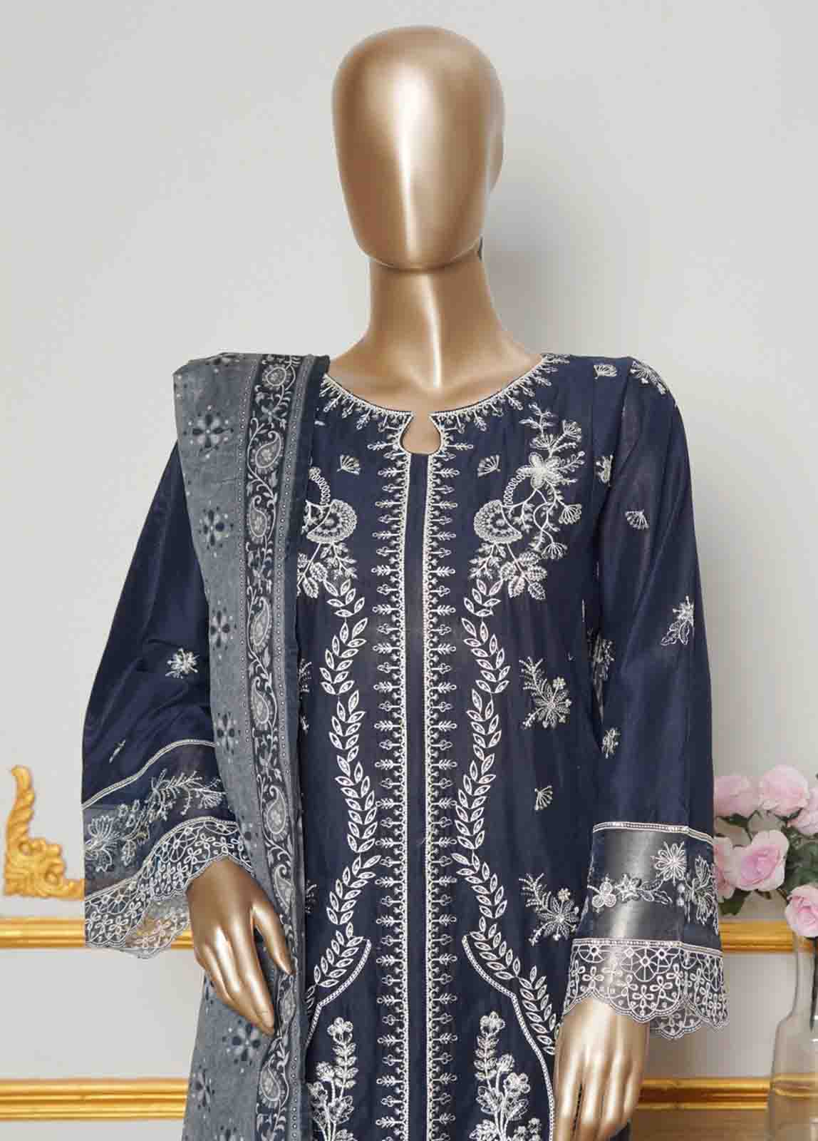 Bin Saeed NSMC-0008 Digital Printed Embroidered Suits 2025