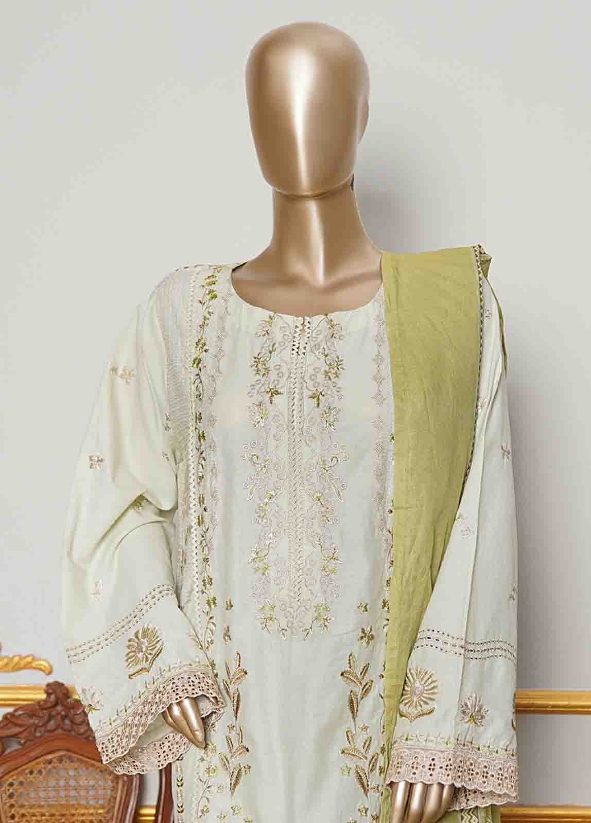 Bin Saeed NSMC-0167 Digital Printed Embroidered Suits 2025