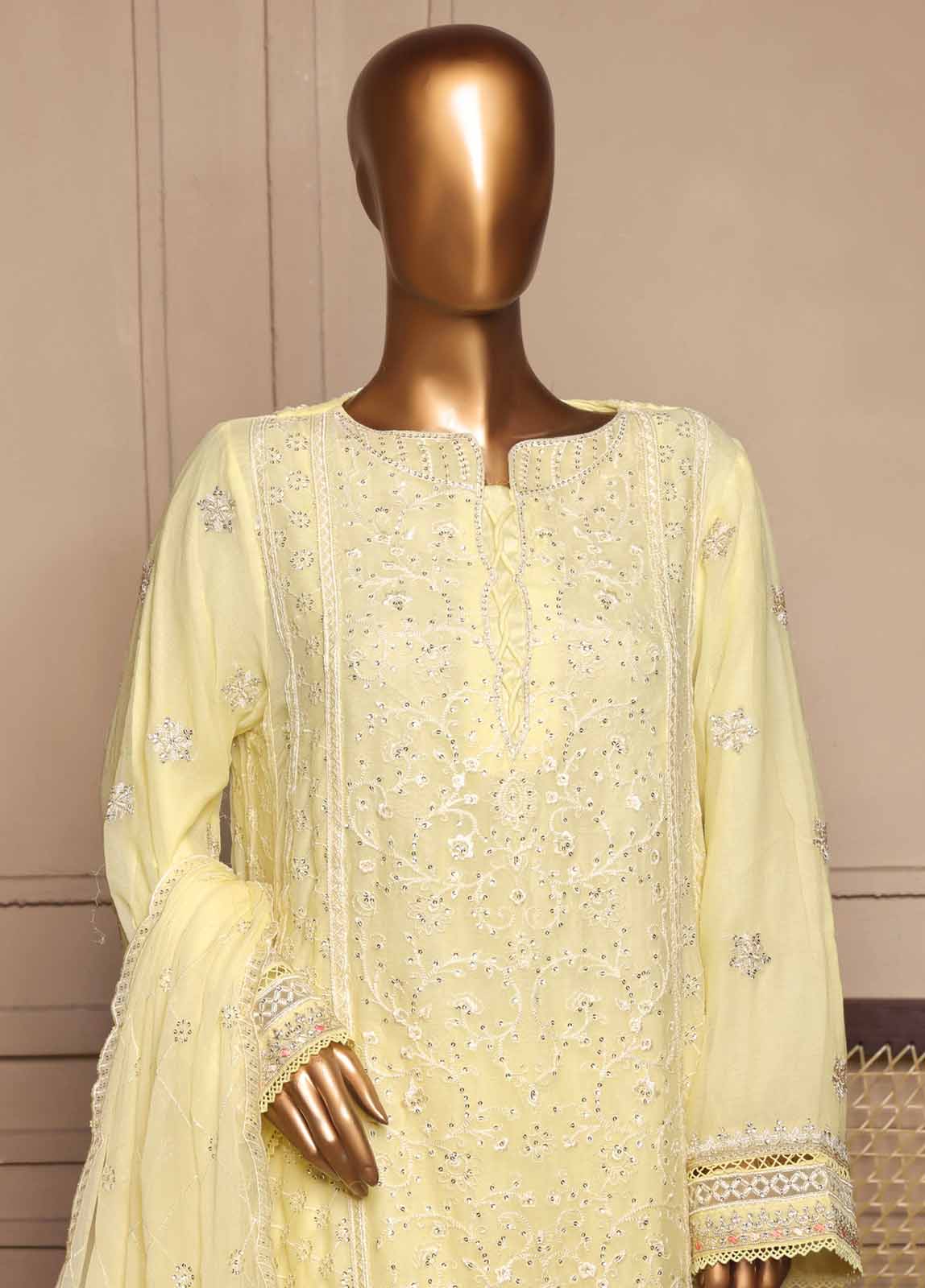 Bin Saeed OMSC-FR-014-R55 Embroidered Frocks 2025