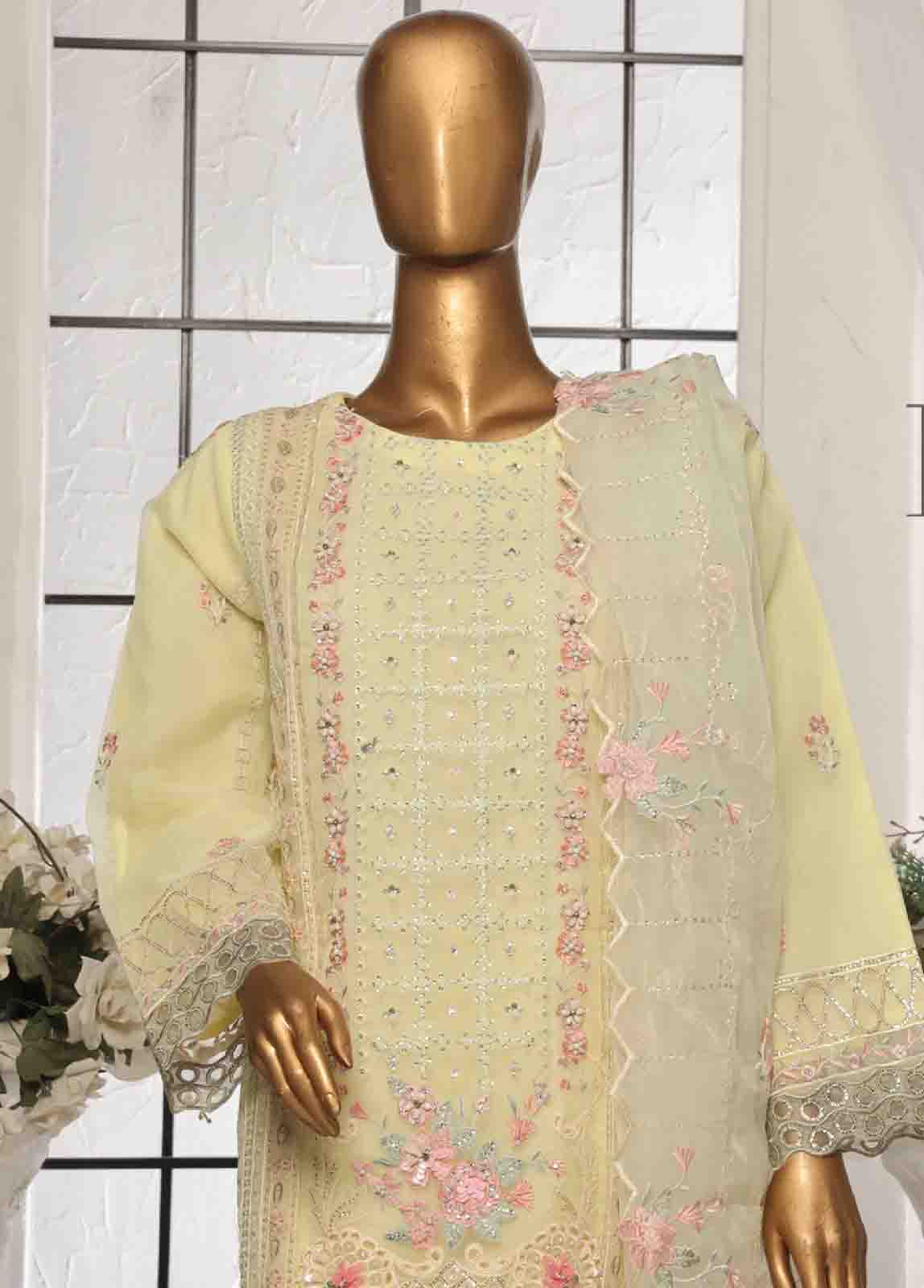 Bin Saeed OWS-001 Luxury Pret Organza 2025