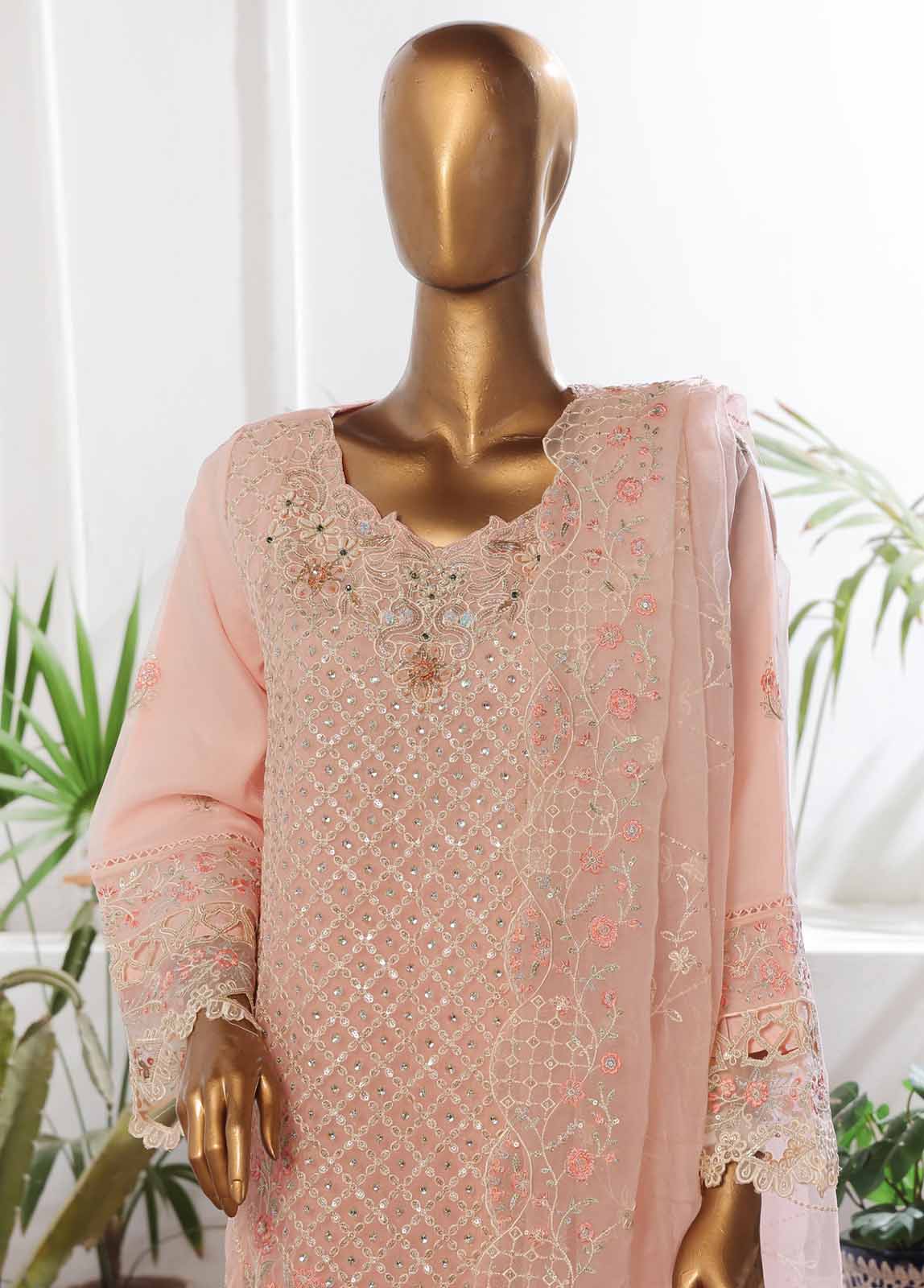 Bin Saeed OWS-002 Luxury Pret Organza 2025