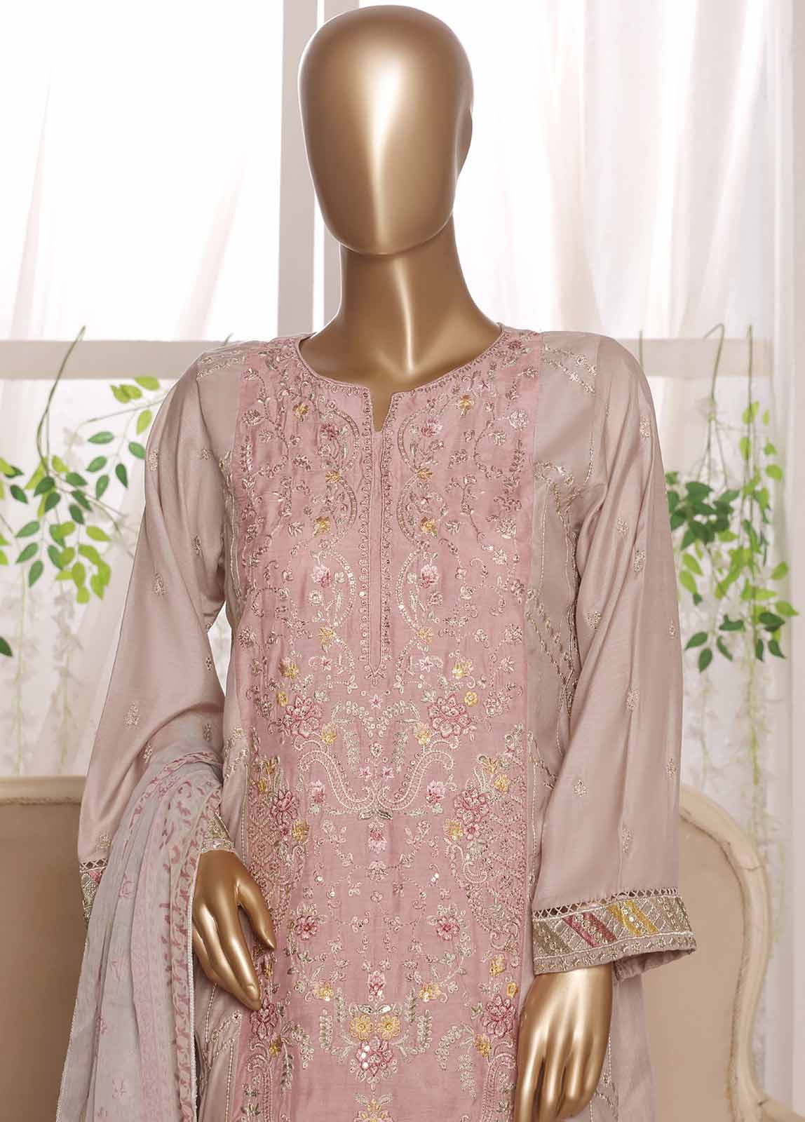 Bin Saeed OWSC-004-R64 Digital Printed Embroidered Suits 2025