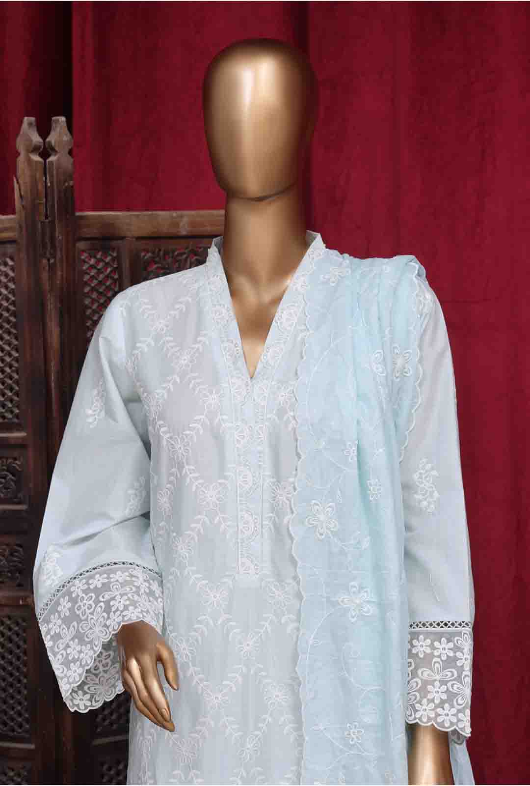 Bin Saeed PC-28626 Digital Printed Embroidered Suits 2025