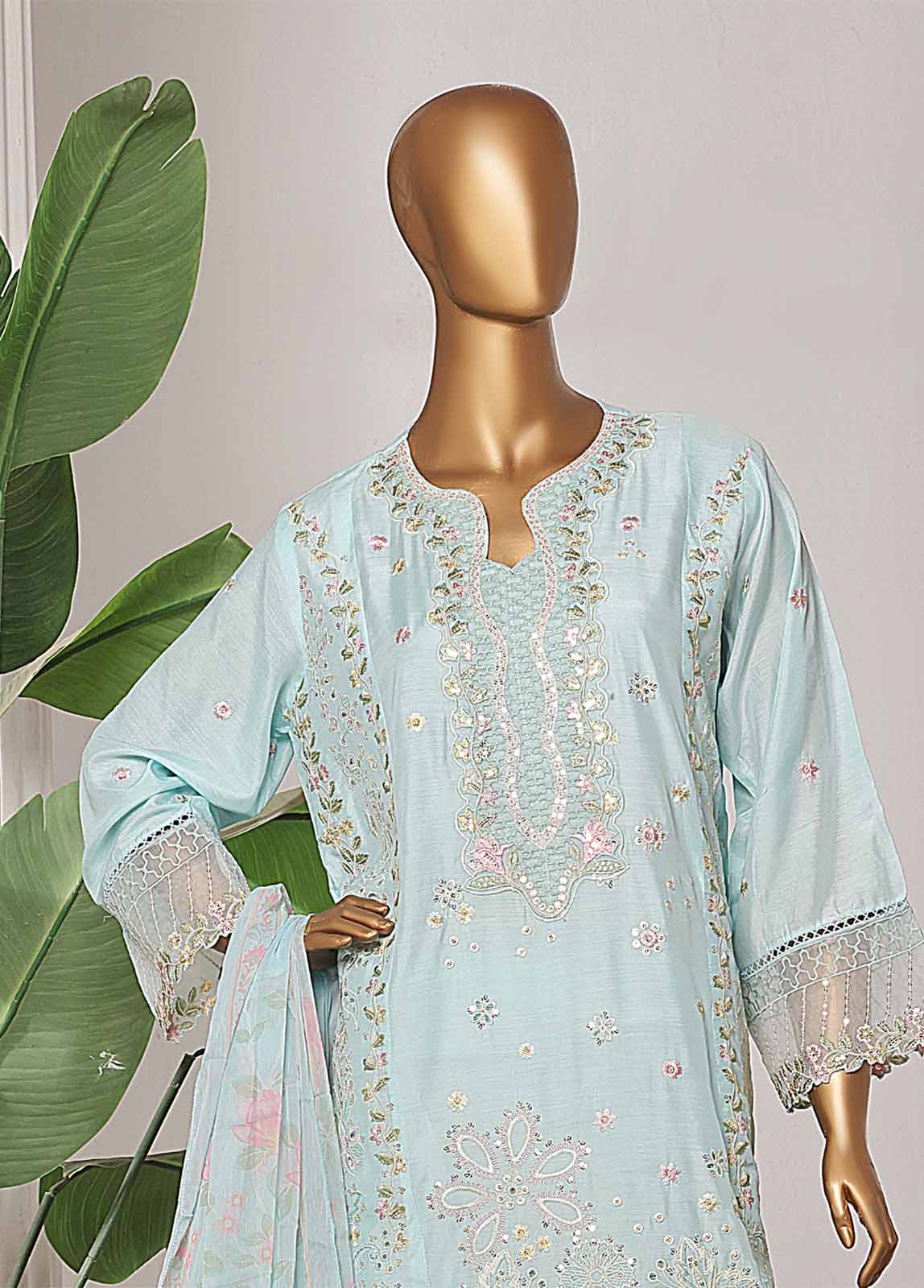 Bin Saeed RTCS-001-CS-R-65 Digital Printed Embroidered Suits 2025