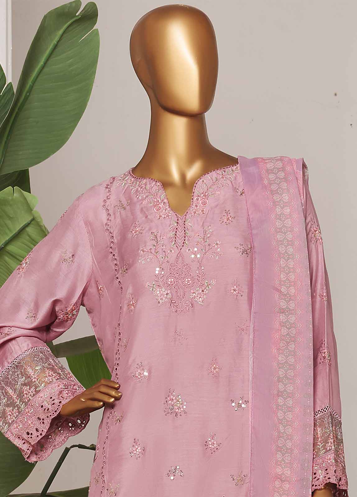 Bin Saeed RTCS-009-CS-R-65 Digital Printed Embroidered Suits 2025
