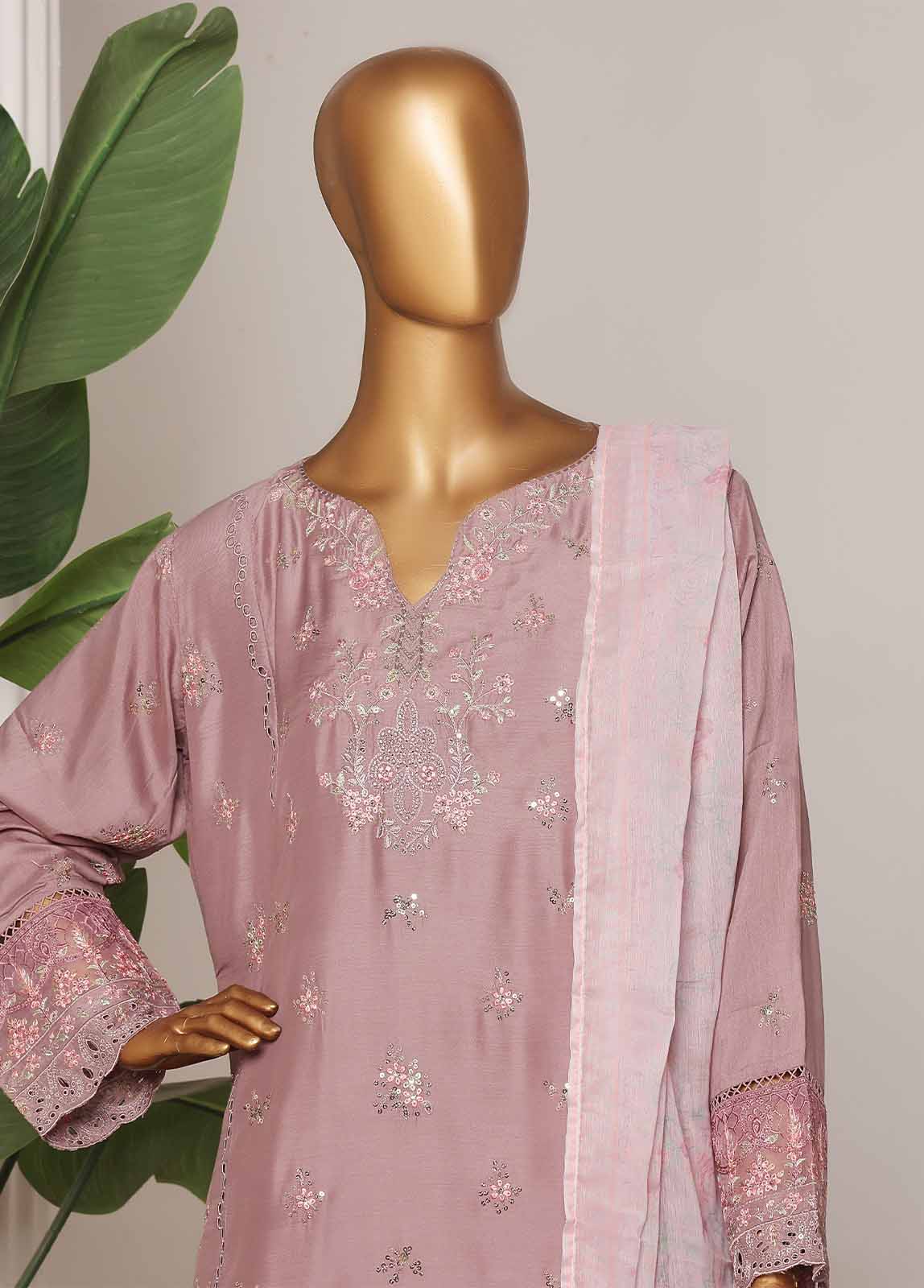 Bin Saeed RTCS-0107-CS-R-65 Digital Printed Embroidered Suits 2025