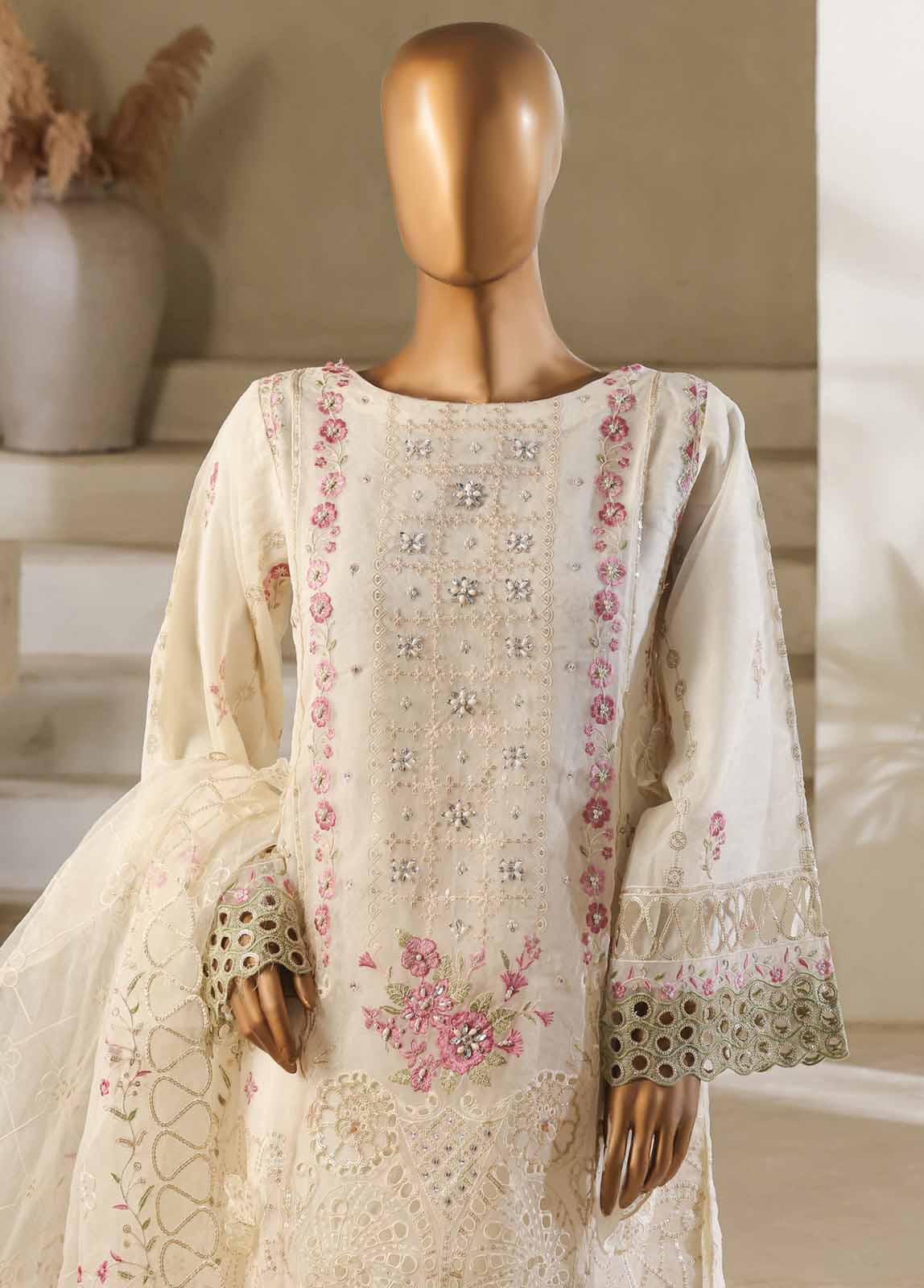 Bin Saeed RTS-0017-M Luxury Pret Organza 2025
