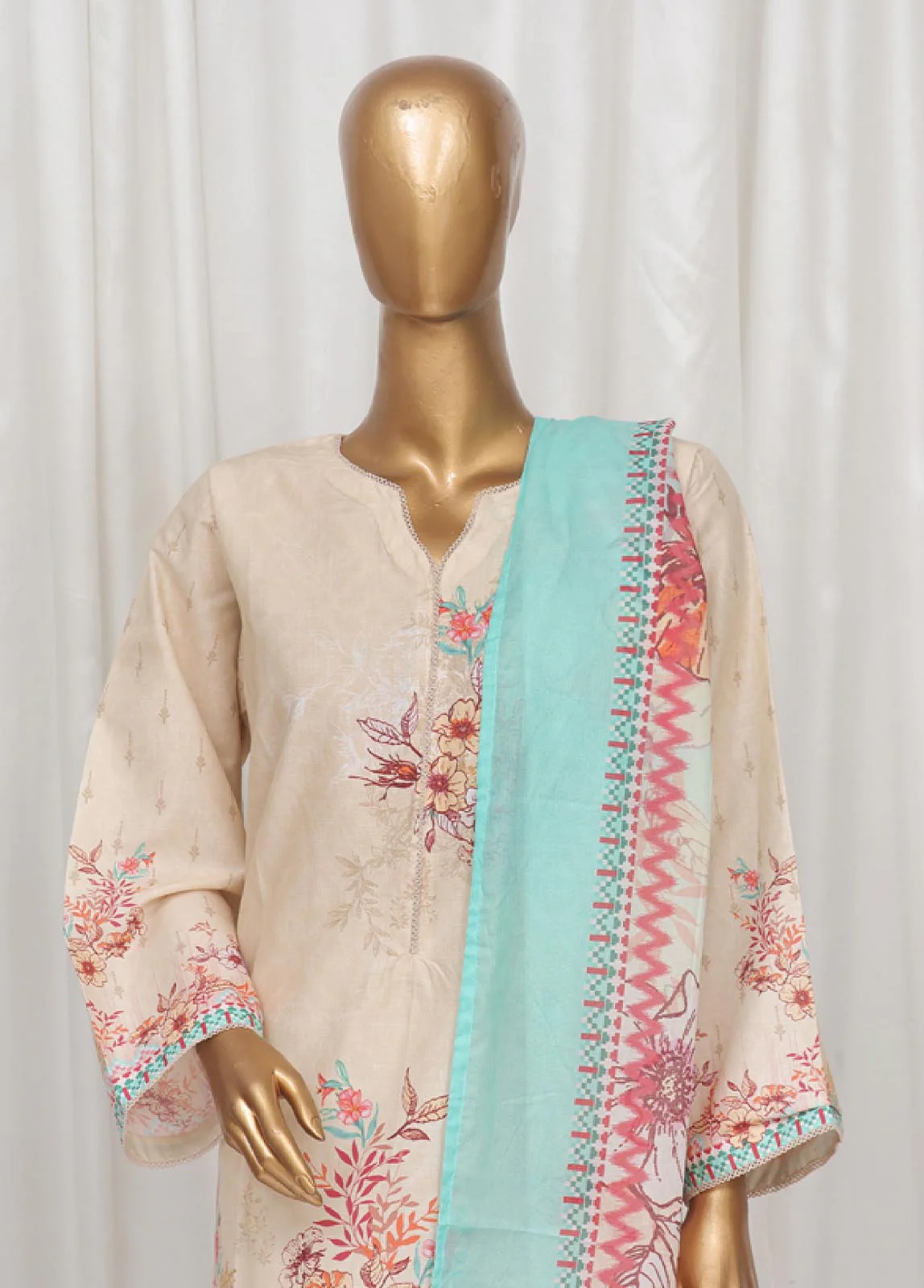 Bin Saeed SM-08 3 Piece Printed Suits 2025