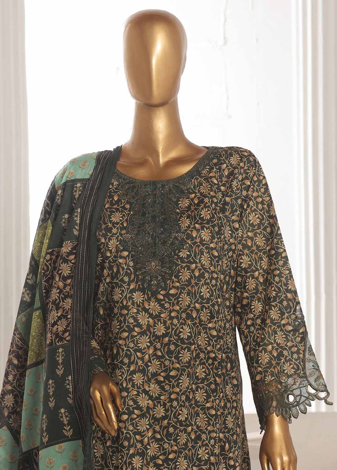 Bin Saeed SM-FR-356 Embroidered Frocks 2025