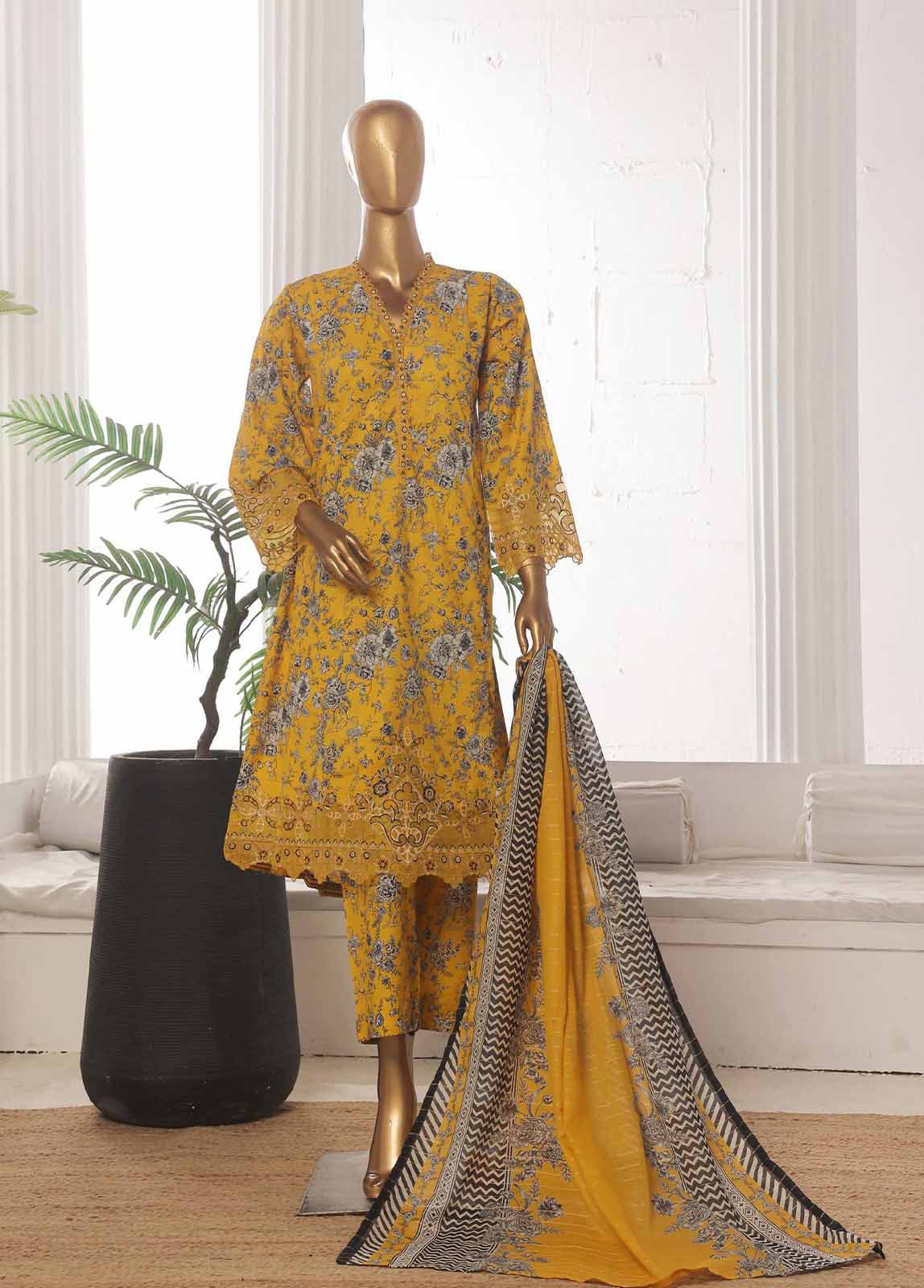 Bin Saeed SM-FR-625 Embroidered Frocks 2025