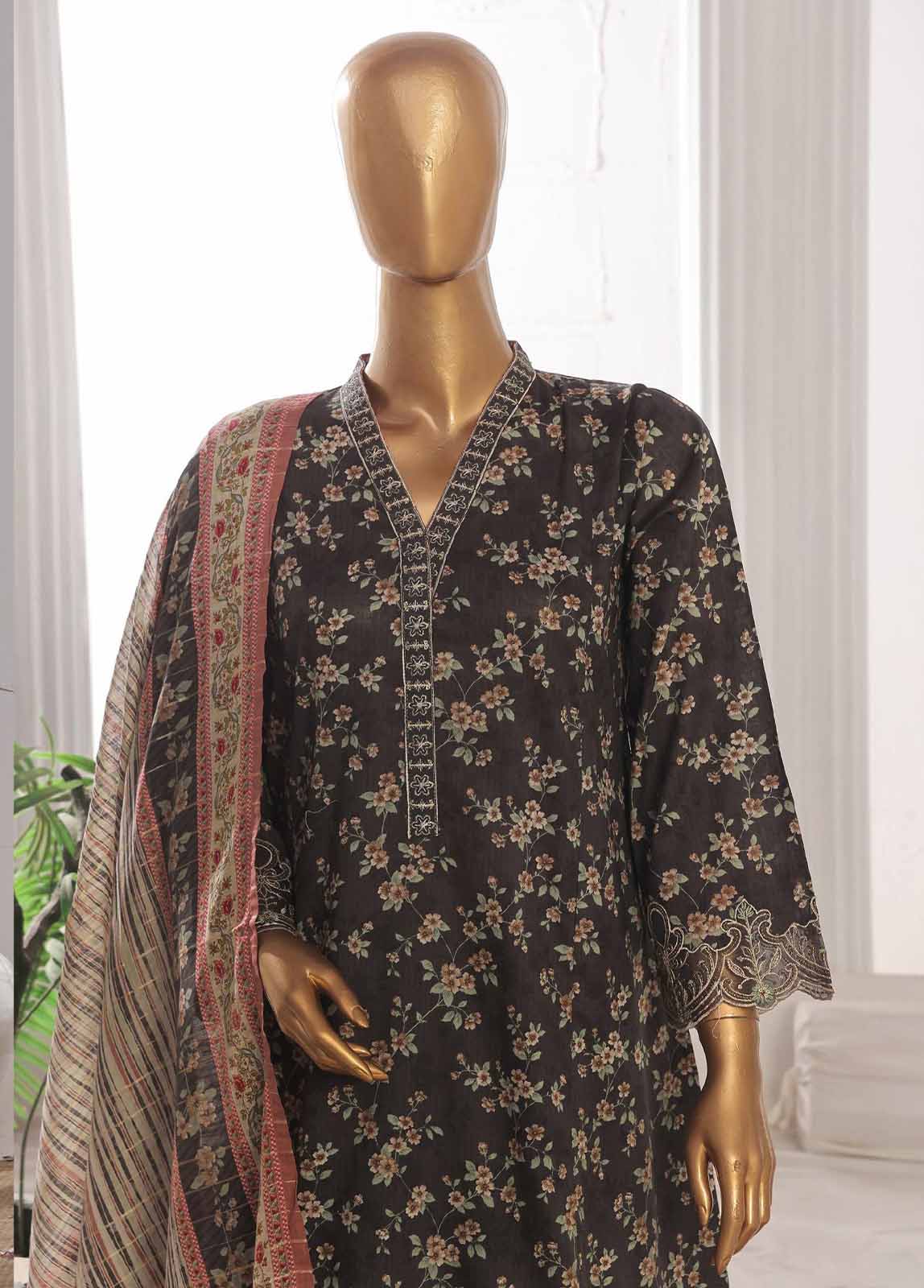 Bin Saeed SM-FR-628 Embroidered Frocks 2025