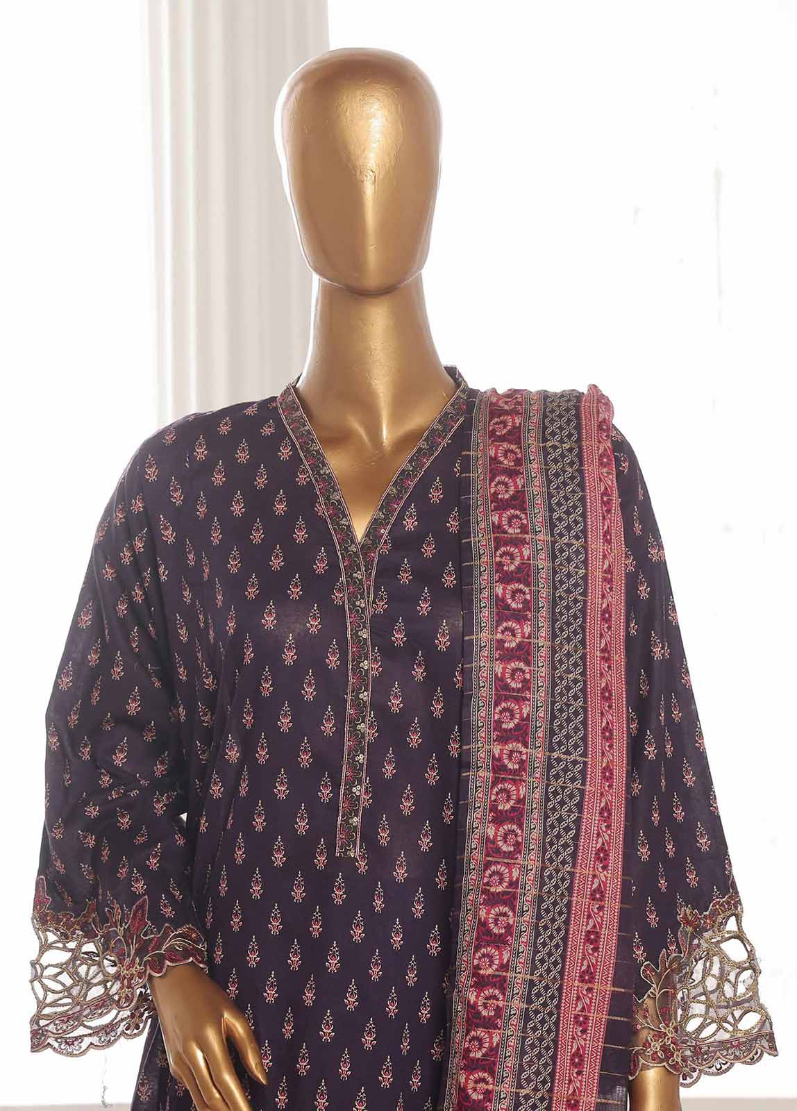 Bin Saeed SM-FR-632 Embroidered Frocks 2025