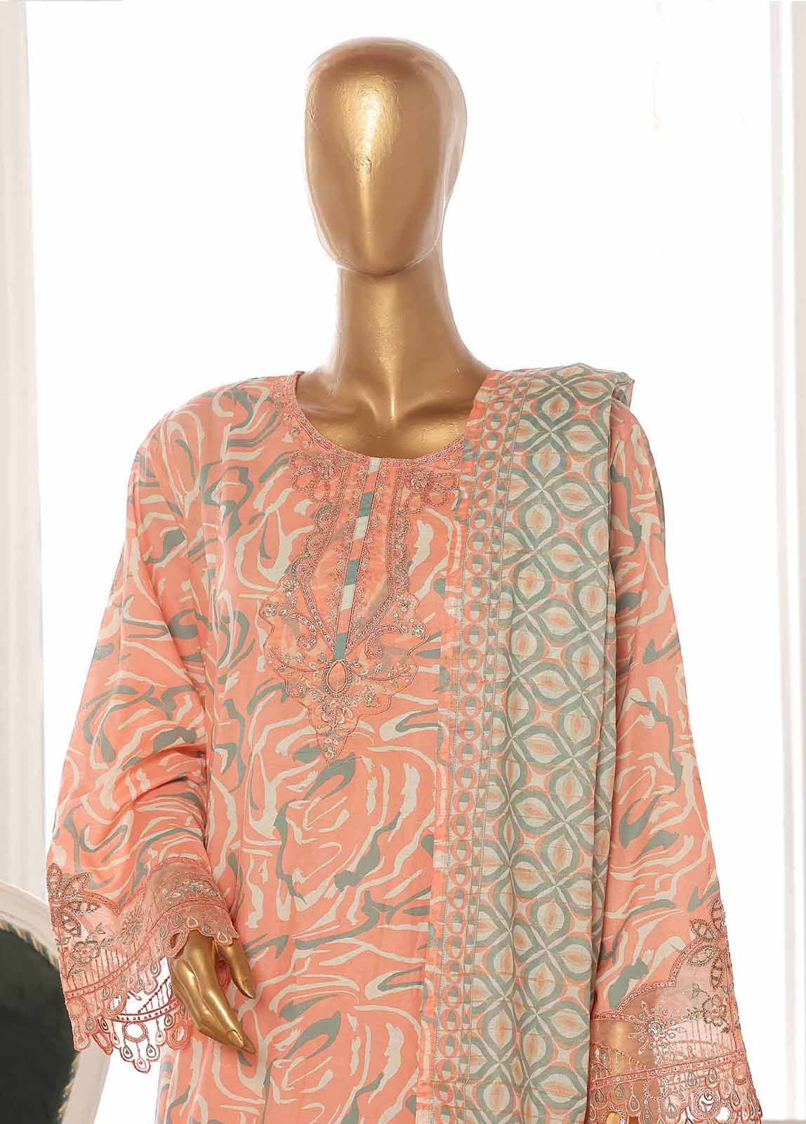 Bin Saeed SM-FR-638 Embroidered Frocks 2025