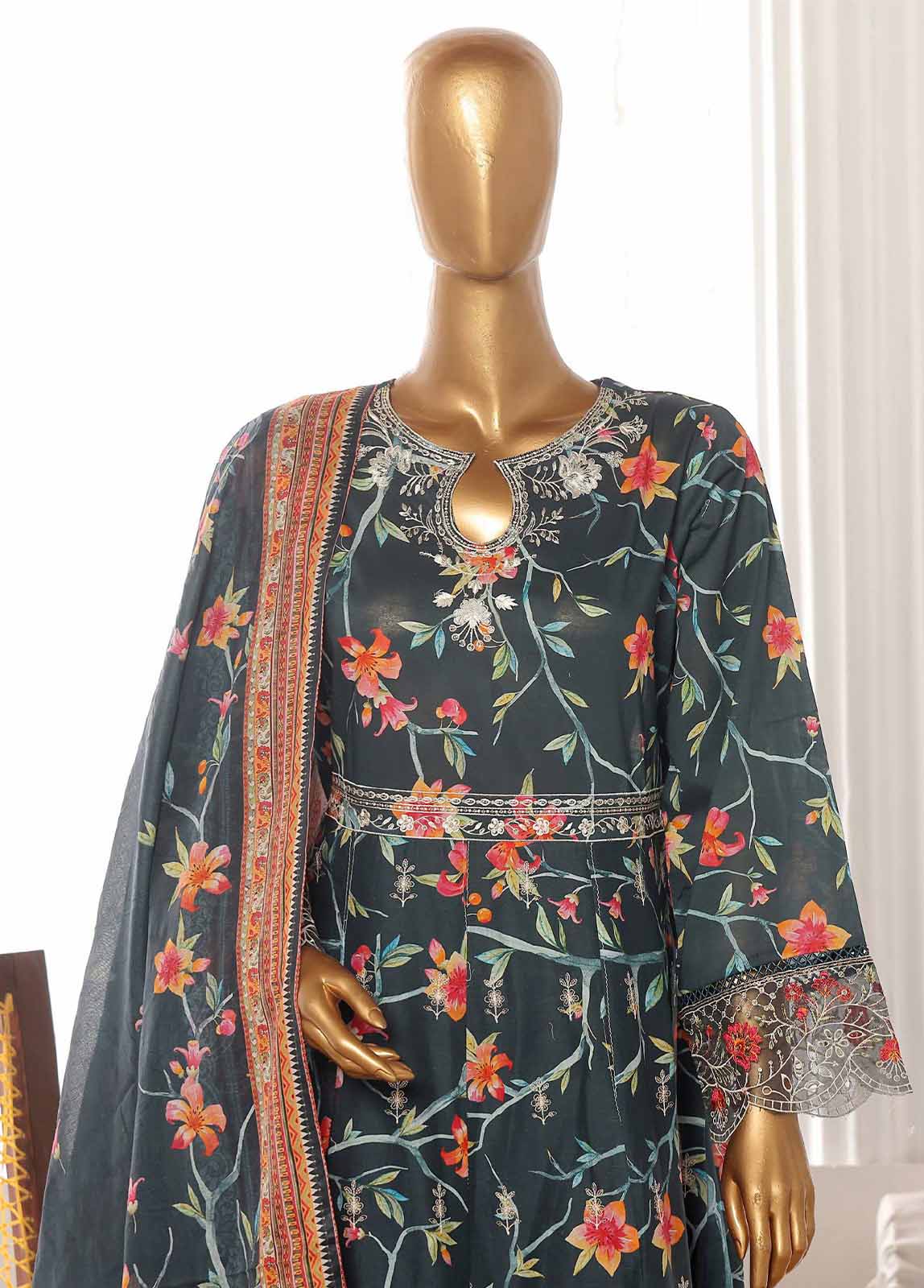 Bin Saeed SM-FR-786 Embroidered Frocks 2025