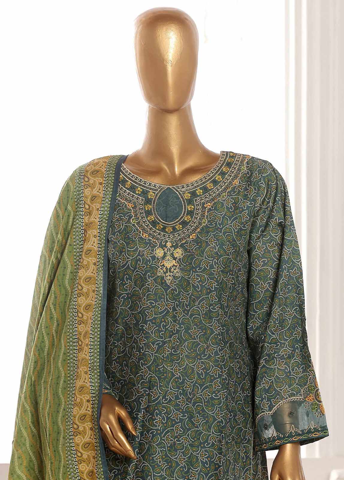 Bin Saeed SM-FR-787 Embroidered Frocks 2025