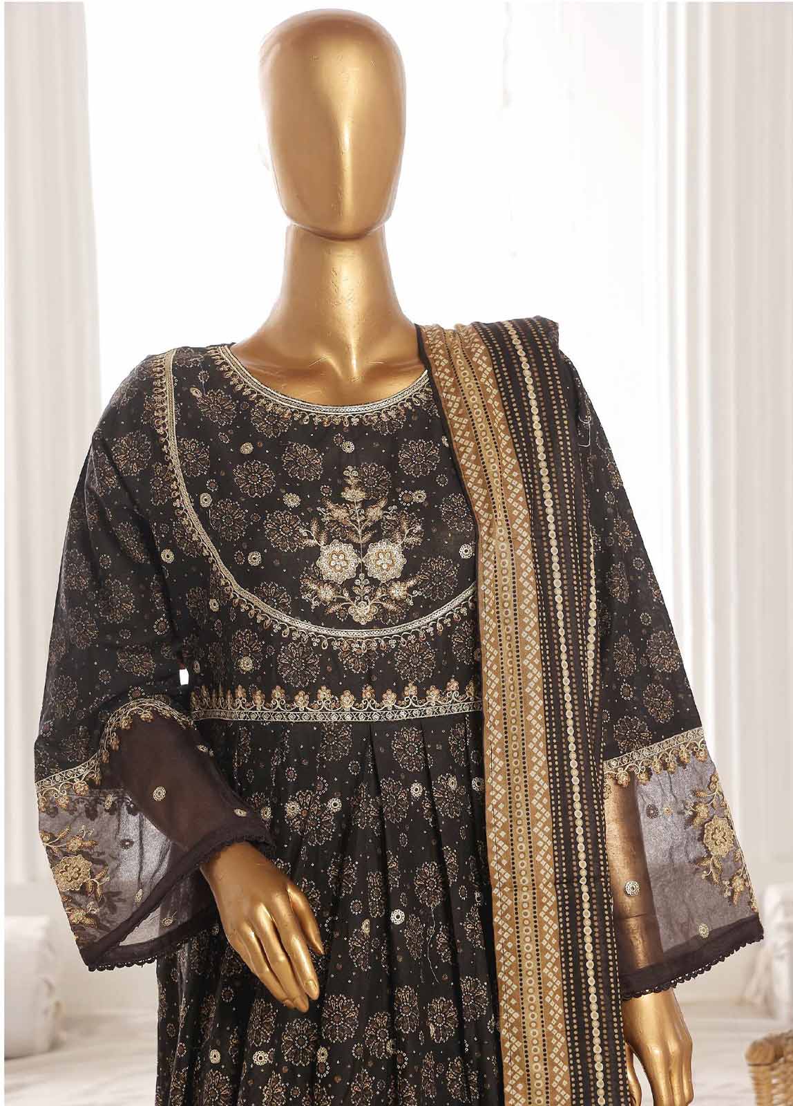 Bin Saeed SM-FR-790 Embroidered Frocks 2025