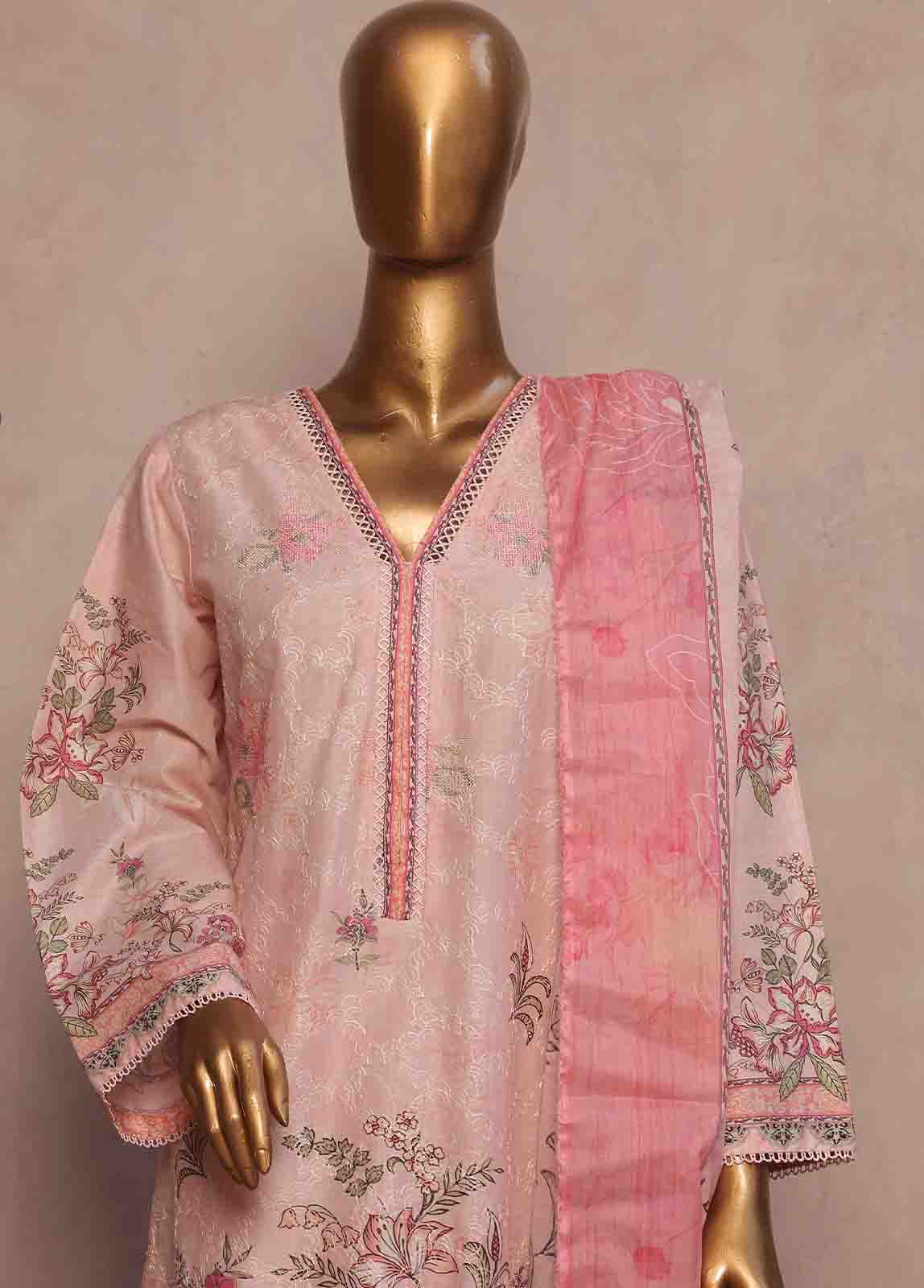 Bin Saeed SM-RE-009 ChikanKari Luxury Pret 2025
