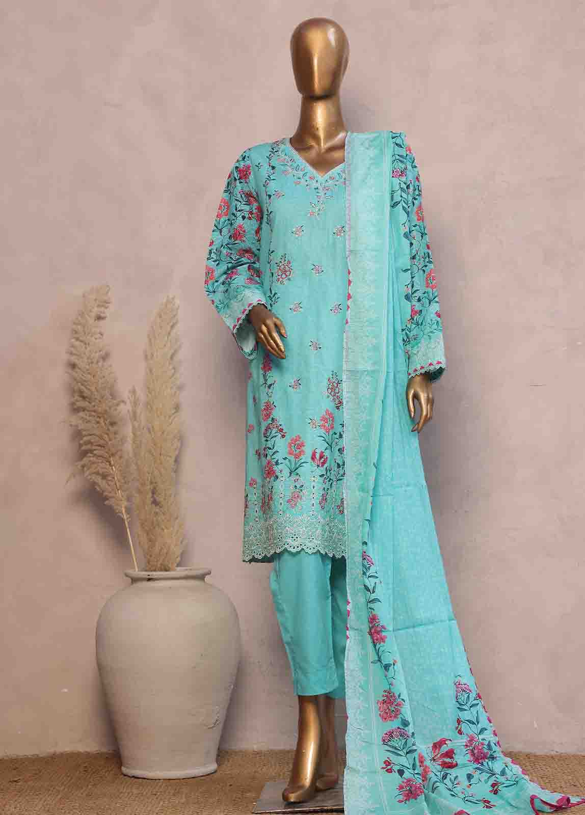 Bin Saeed SM-RE-024 ChikanKari Luxury Pret 2025
