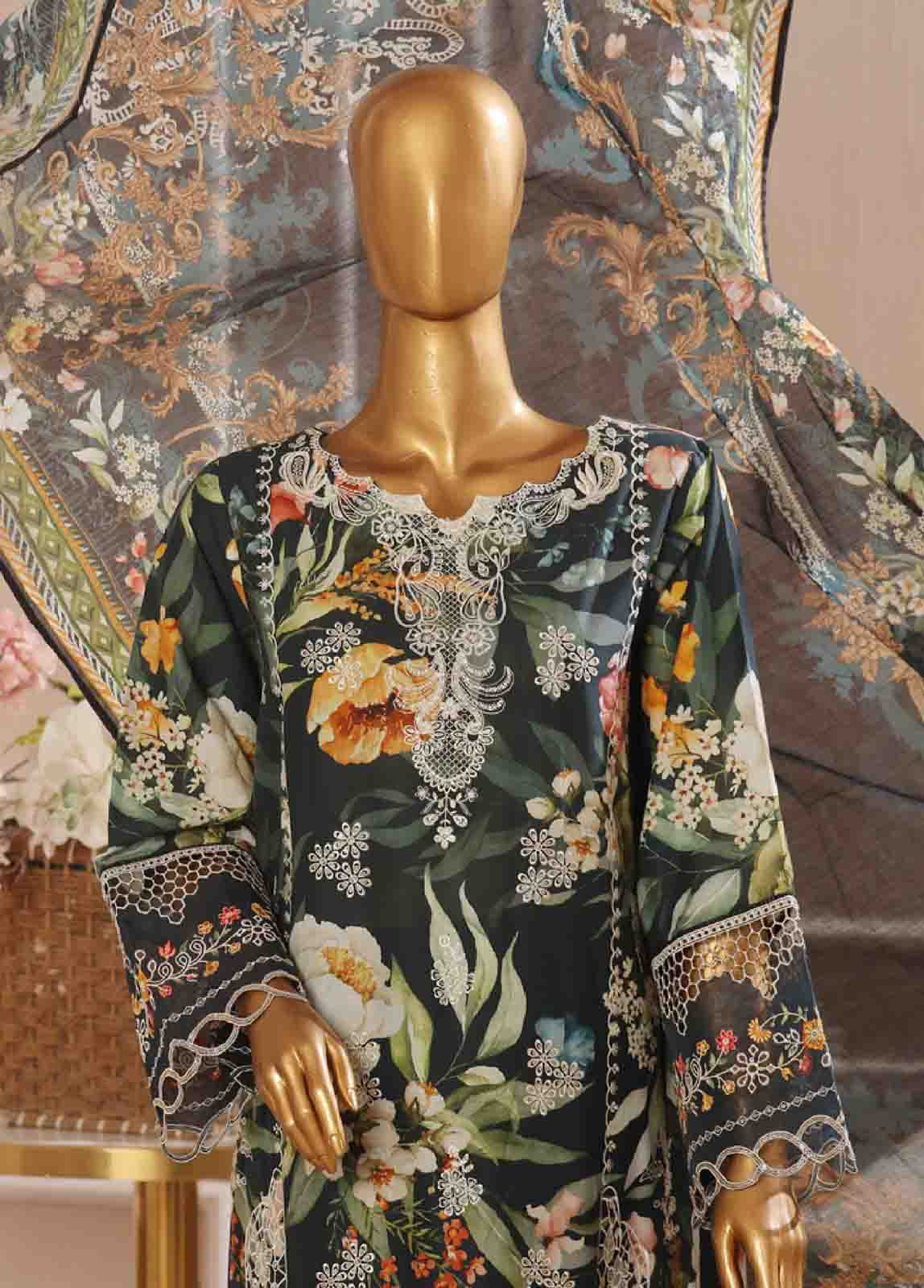 Bin Saeed SME-742 ChikanKari Luxury Pret 2025